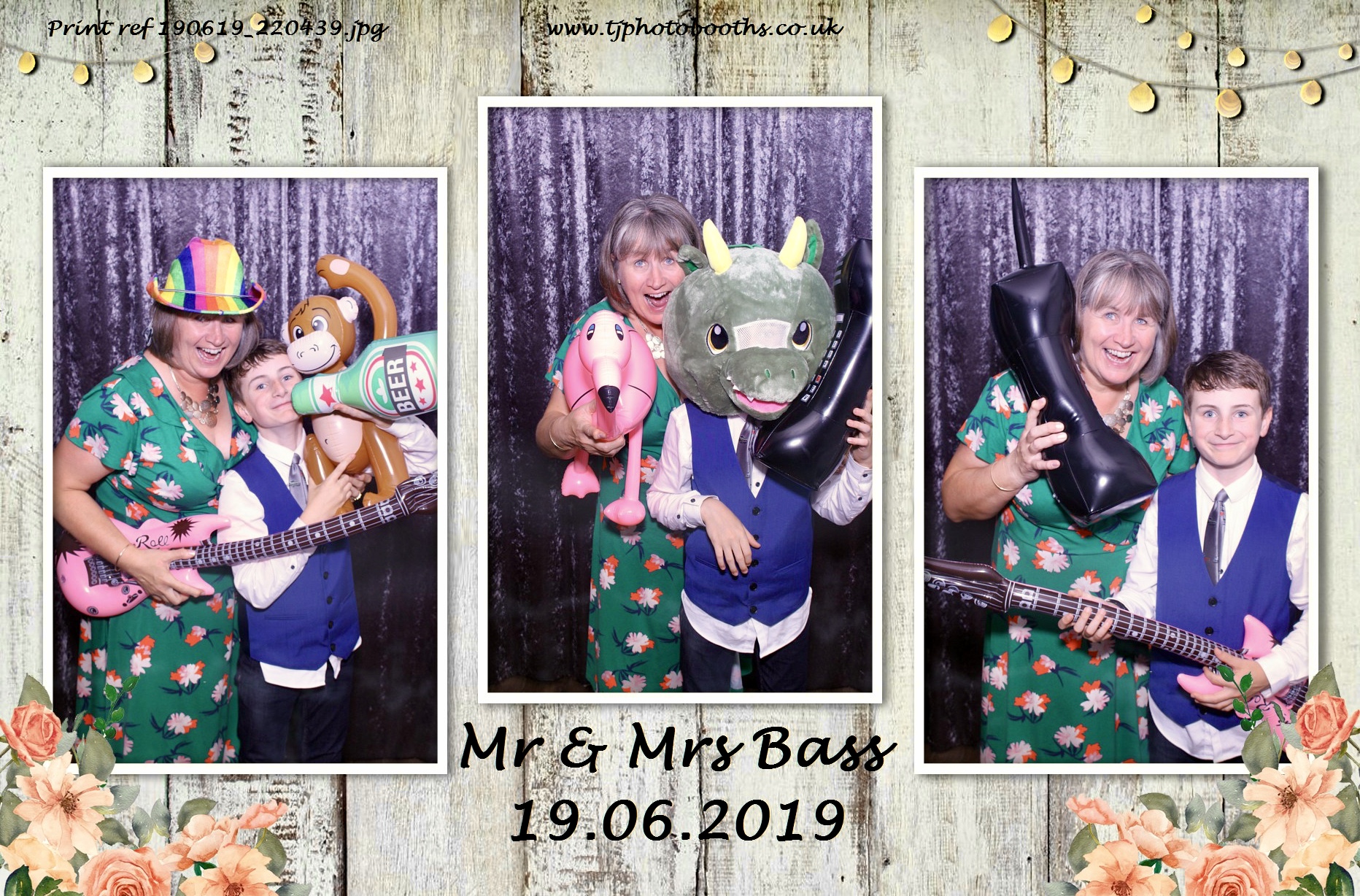 Mr & Mrs Bass 19.06.2019 | View more photos from the event at gallery.tjphotobooths.co.uk/u/TJPhotobooths/Mr-Mrs-Bass-19062019