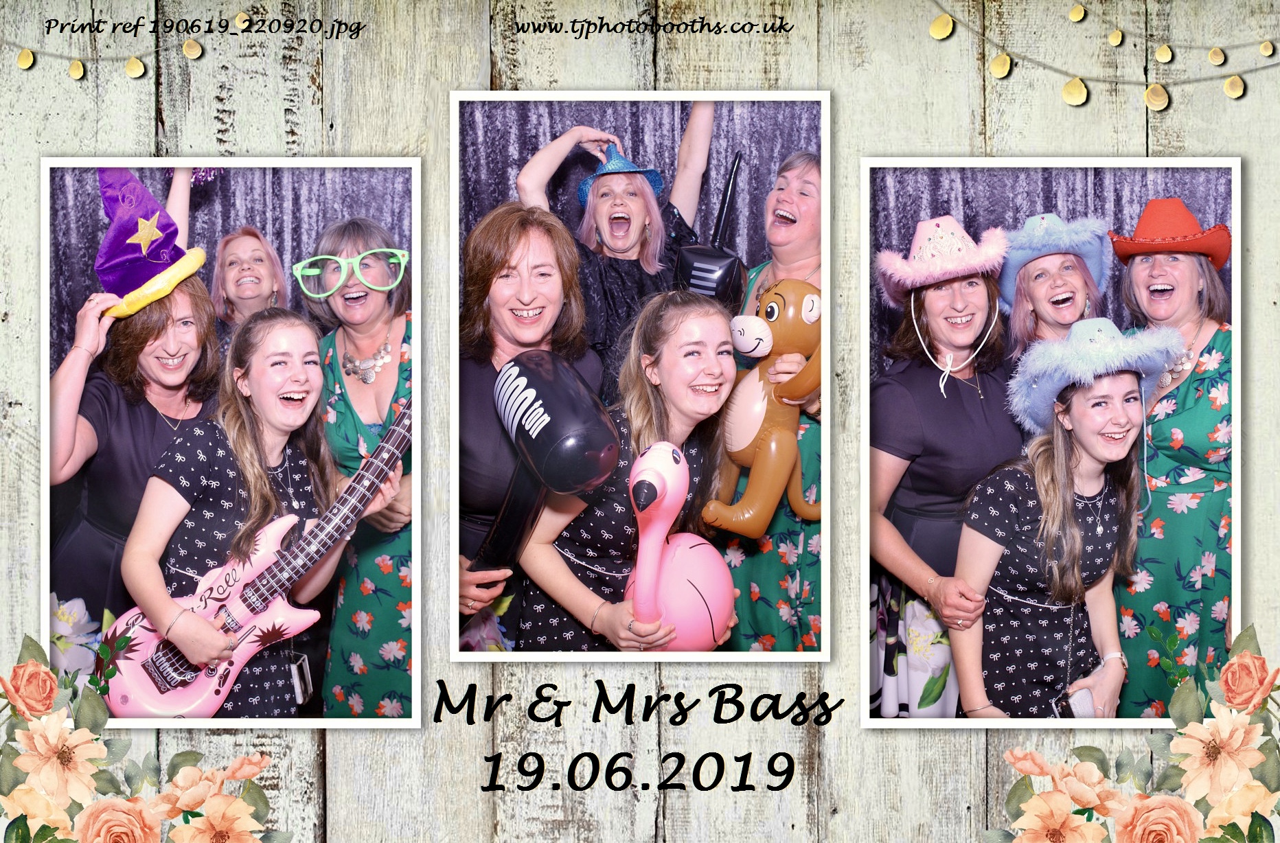 Mr & Mrs Bass 19.06.2019 | View more photos from the event at gallery.tjphotobooths.co.uk/u/TJPhotobooths/Mr-Mrs-Bass-19062019
