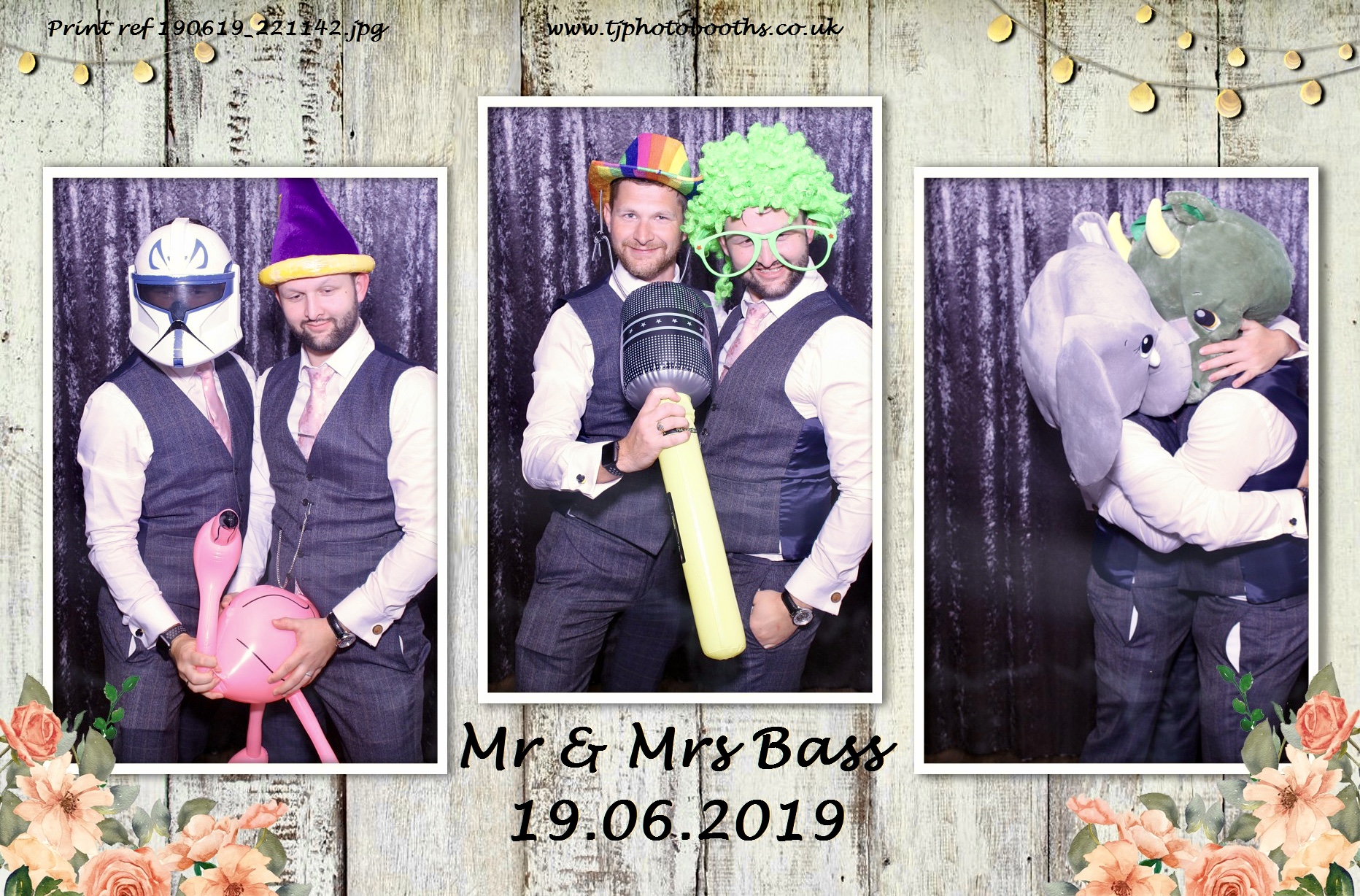 Mr & Mrs Bass 19.06.2019 | View more photos from the event at gallery.tjphotobooths.co.uk/u/TJPhotobooths/Mr-Mrs-Bass-19062019