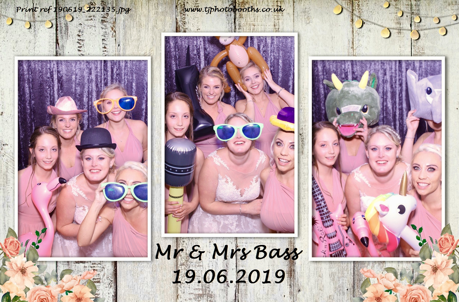 Mr & Mrs Bass 19.06.2019 | View more photos from the event at gallery.tjphotobooths.co.uk/u/TJPhotobooths/Mr-Mrs-Bass-19062019