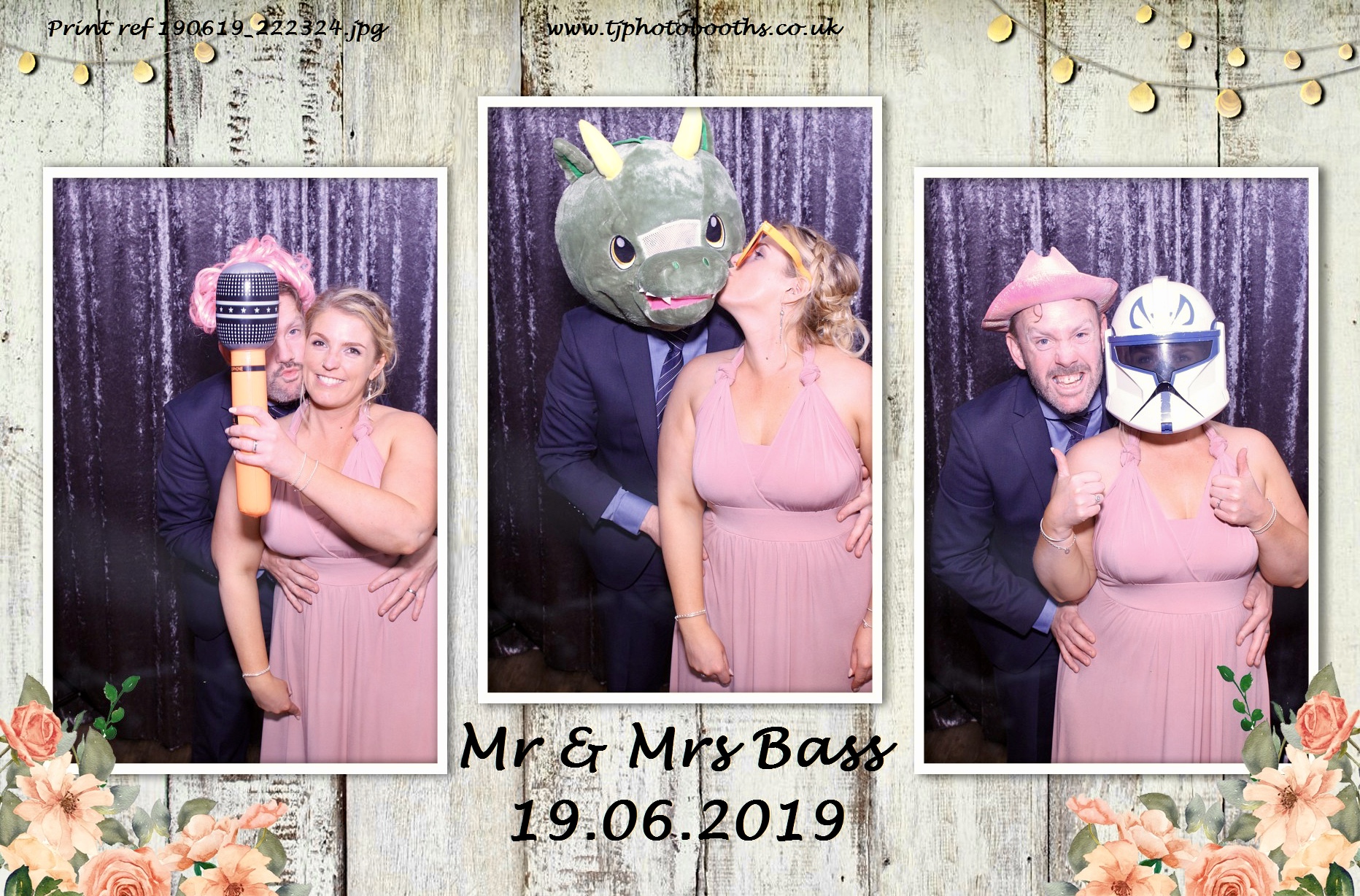 Mr & Mrs Bass 19.06.2019 | View more photos from the event at gallery.tjphotobooths.co.uk/u/TJPhotobooths/Mr-Mrs-Bass-19062019