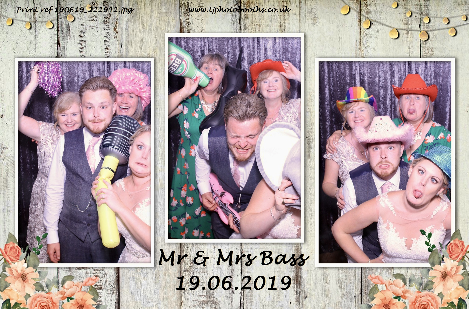 Mr & Mrs Bass 19.06.2019 | View more photos from the event at gallery.tjphotobooths.co.uk/u/TJPhotobooths/Mr-Mrs-Bass-19062019