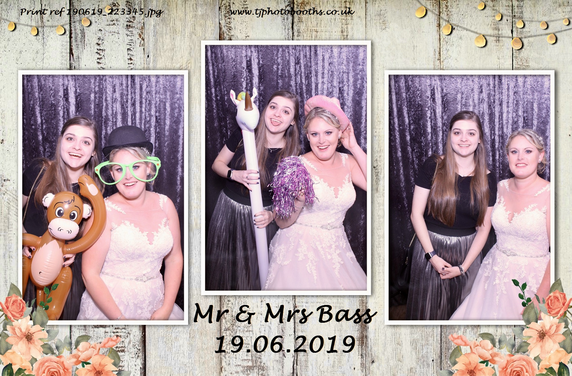 Mr & Mrs Bass 19.06.2019 | View more photos from the event at gallery.tjphotobooths.co.uk/u/TJPhotobooths/Mr-Mrs-Bass-19062019