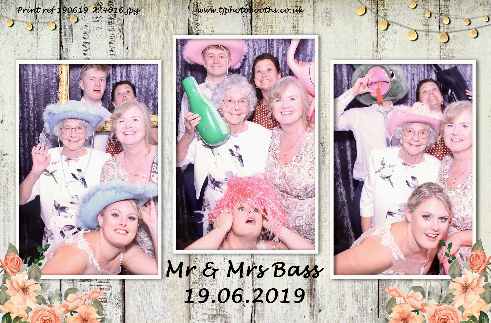 Mr & Mrs Bass 19.06.2019 | View more photos from the event at gallery.tjphotobooths.co.uk/u/TJPhotobooths/Mr-Mrs-Bass-19062019