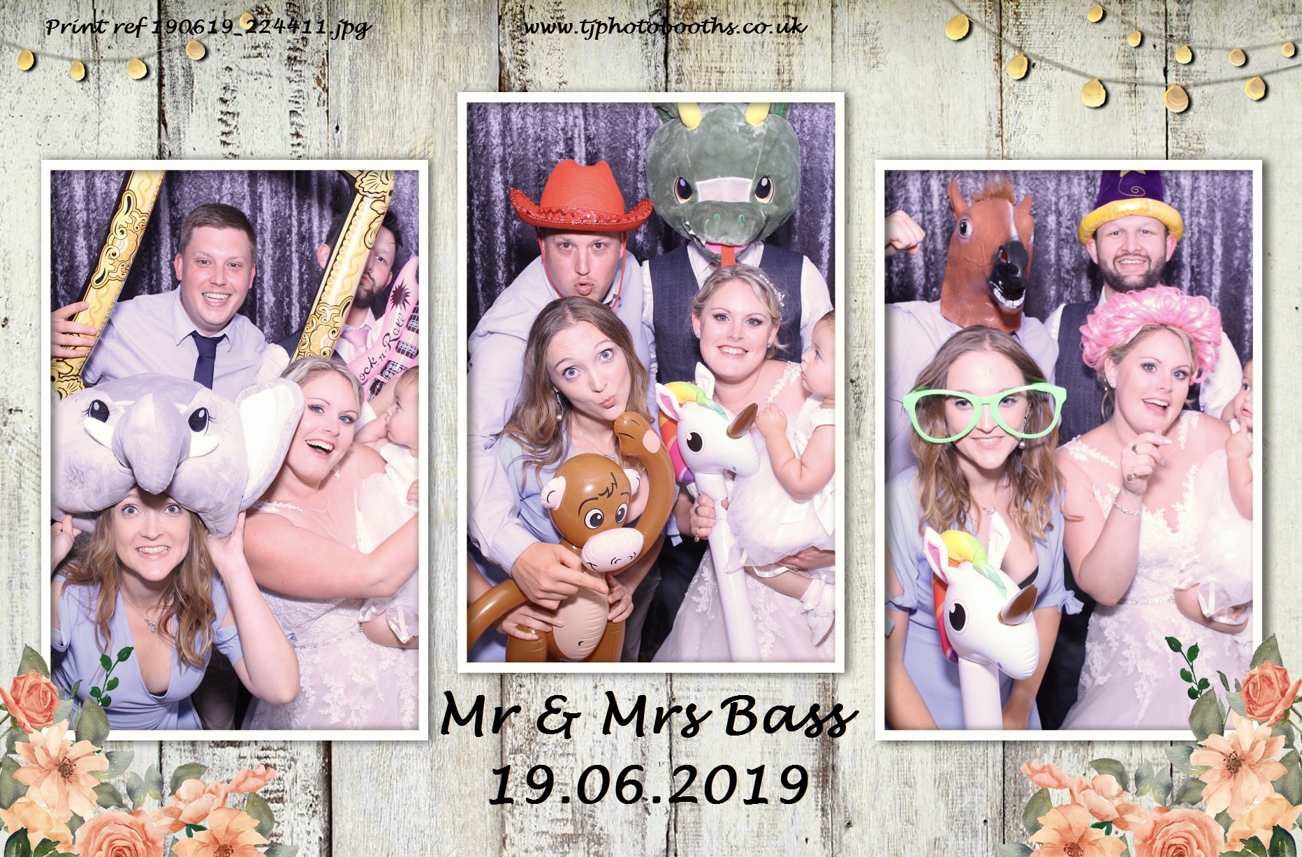 Mr & Mrs Bass 19.06.2019 | View more photos from the event at gallery.tjphotobooths.co.uk/u/TJPhotobooths/Mr-Mrs-Bass-19062019