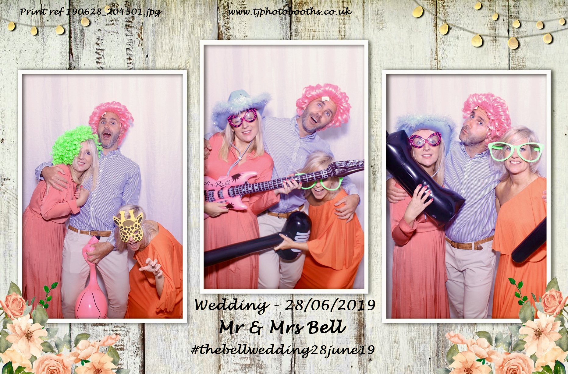 Mr & Mrs Bell | View more photos from the event at gallery.tjphotobooths.co.uk/u/TJPhotobooths/Mr-Mrs-Bell