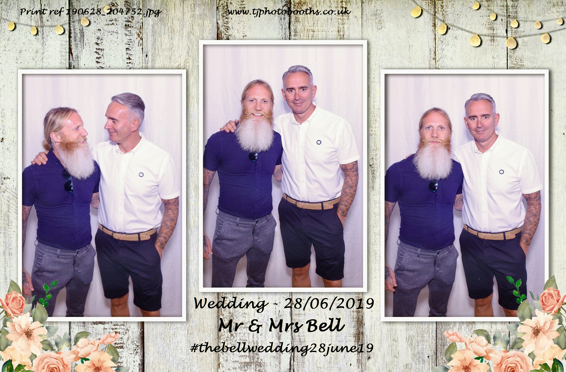 Mr & Mrs Bell | View more photos from the event at gallery.tjphotobooths.co.uk/u/TJPhotobooths/Mr-Mrs-Bell