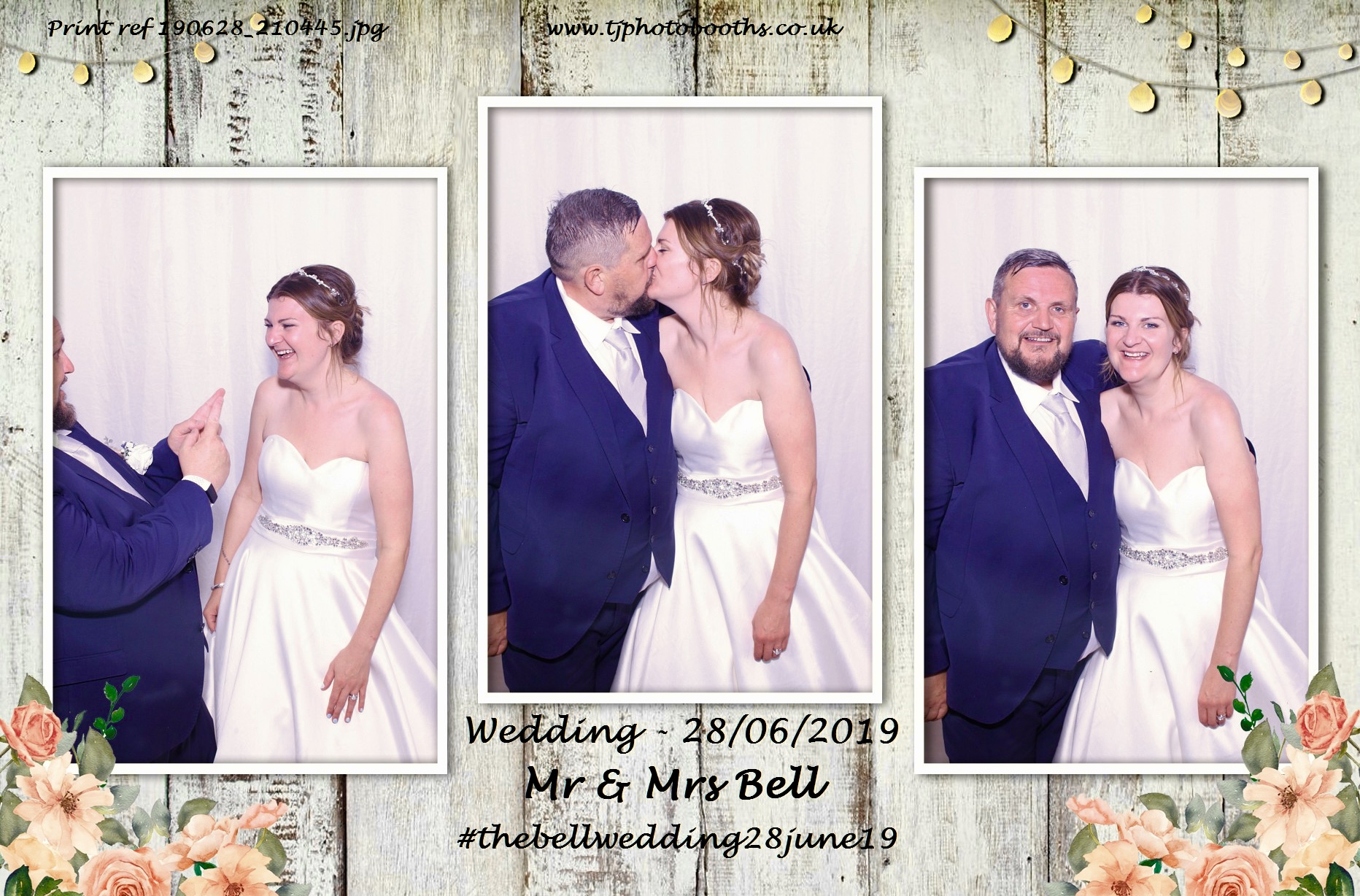 Mr & Mrs Bell | View more photos from the event at gallery.tjphotobooths.co.uk/u/TJPhotobooths/Mr-Mrs-Bell