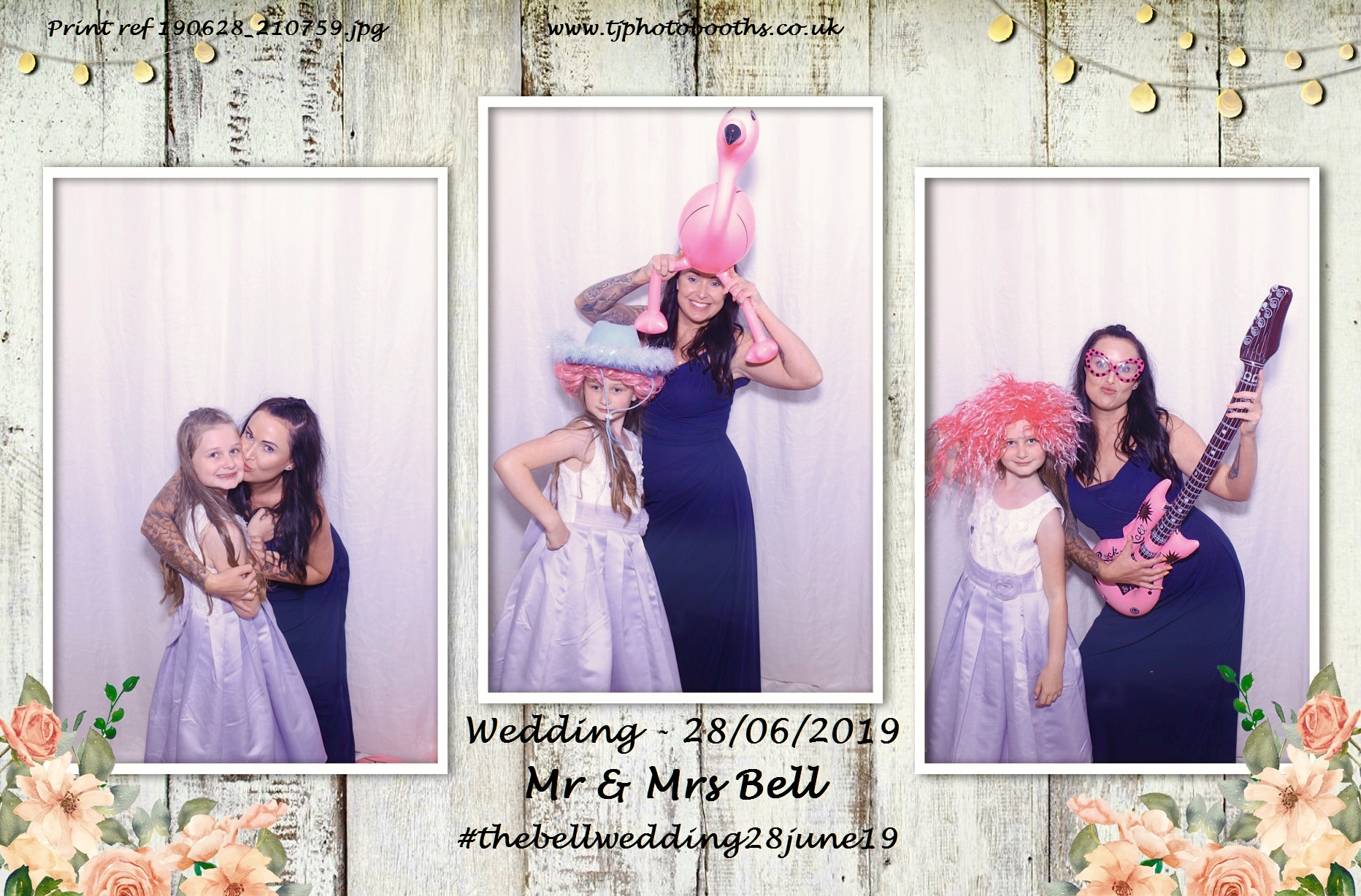 Mr & Mrs Bell | View more photos from the event at gallery.tjphotobooths.co.uk/u/TJPhotobooths/Mr-Mrs-Bell