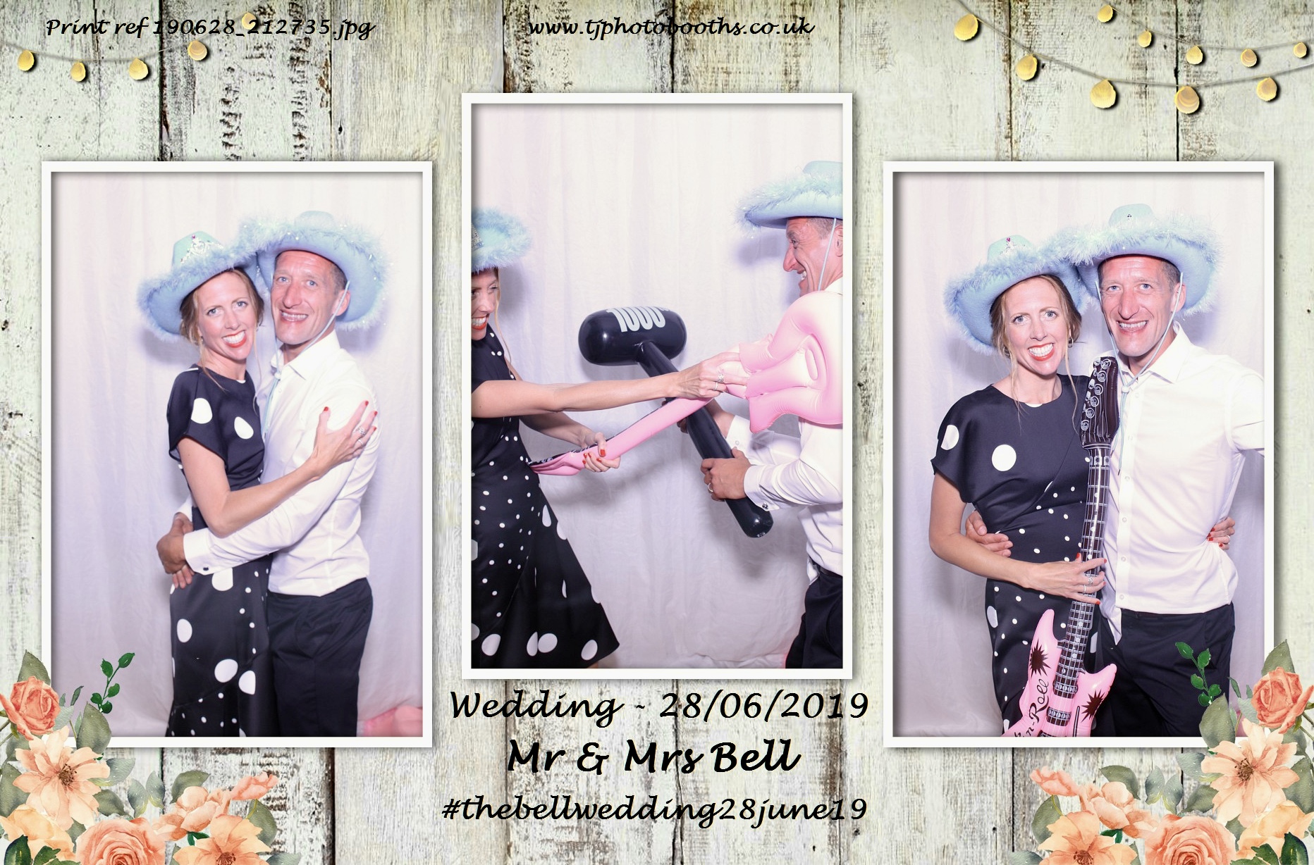 Mr & Mrs Bell | View more photos from the event at gallery.tjphotobooths.co.uk/u/TJPhotobooths/Mr-Mrs-Bell