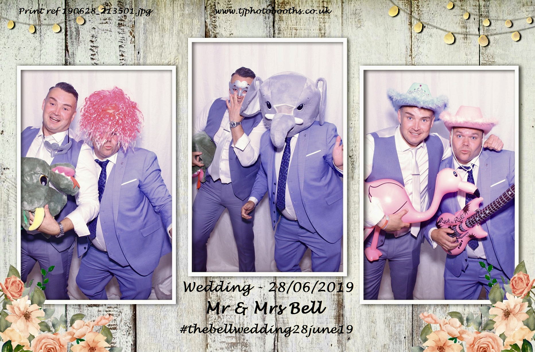 Mr & Mrs Bell | View more photos from the event at gallery.tjphotobooths.co.uk/u/TJPhotobooths/Mr-Mrs-Bell
