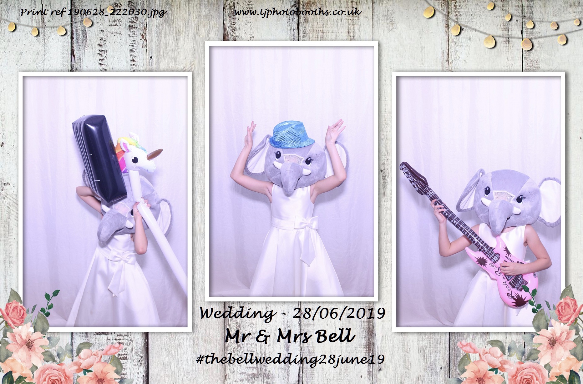 Mr & Mrs Bell | View more photos from the event at gallery.tjphotobooths.co.uk/u/TJPhotobooths/Mr-Mrs-Bell