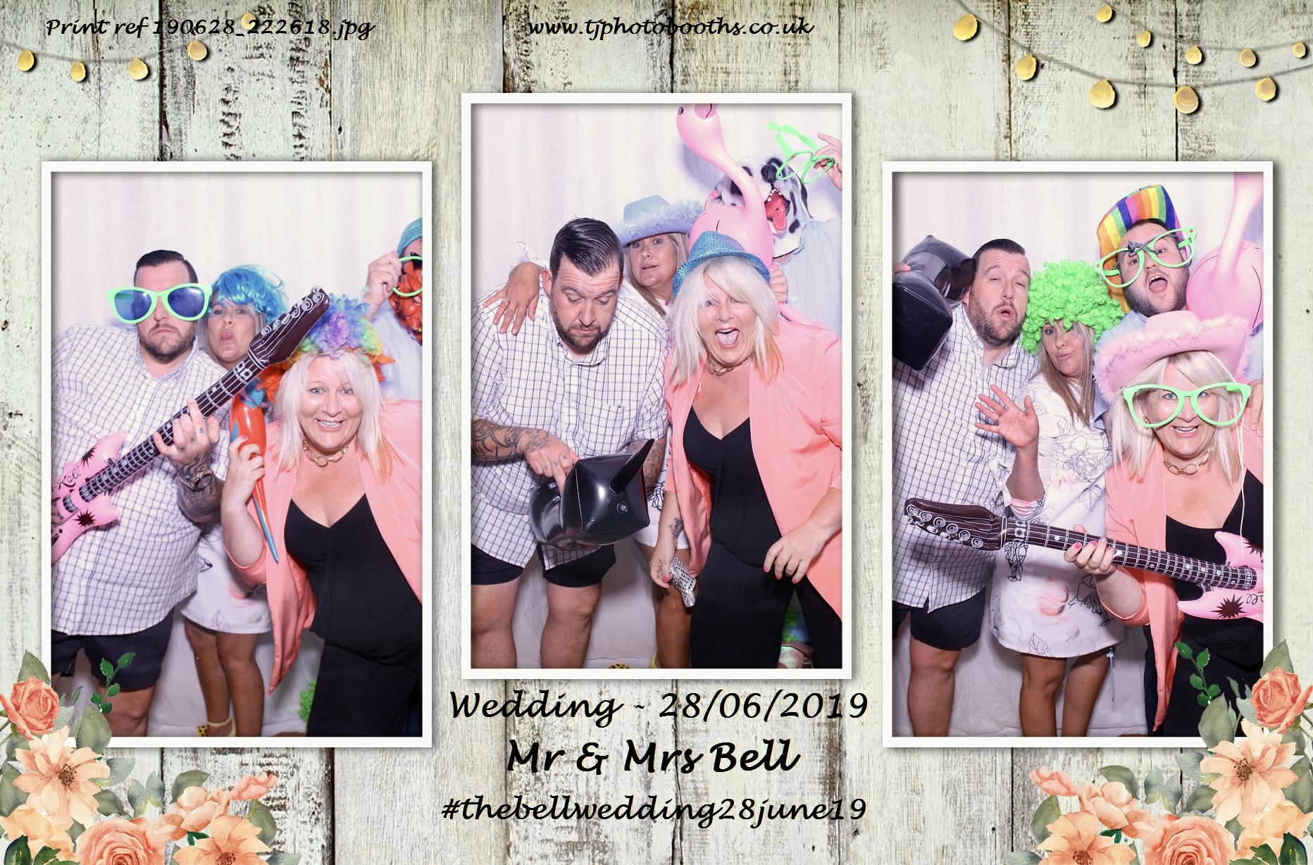 Mr & Mrs Bell | View more photos from the event at gallery.tjphotobooths.co.uk/u/TJPhotobooths/Mr-Mrs-Bell