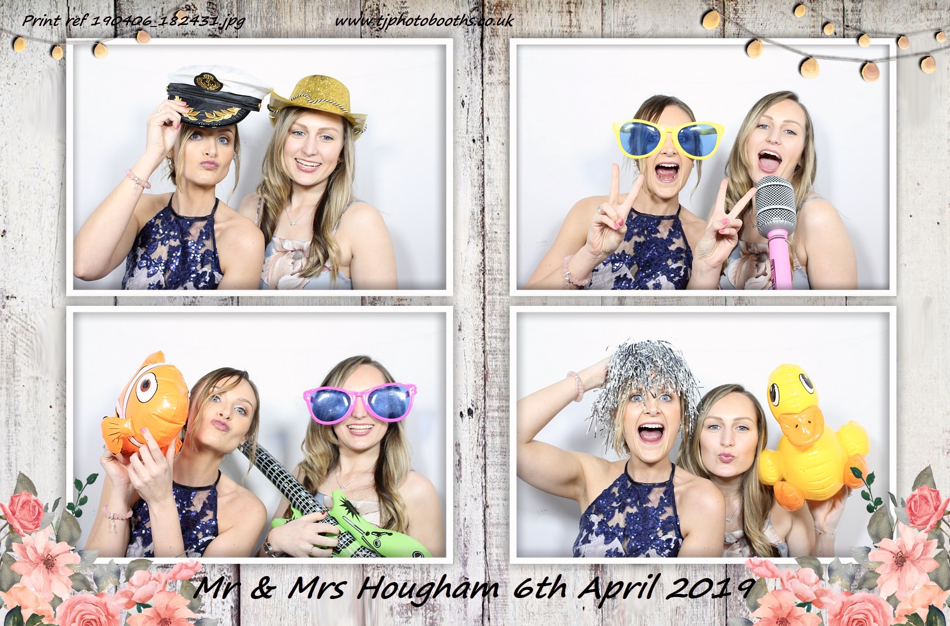 Mr & Mrs Hougham | View more photos from the event at gallery.tjphotobooths.co.uk/u/TJPhotobooths/Mr-Mrs-Hougham