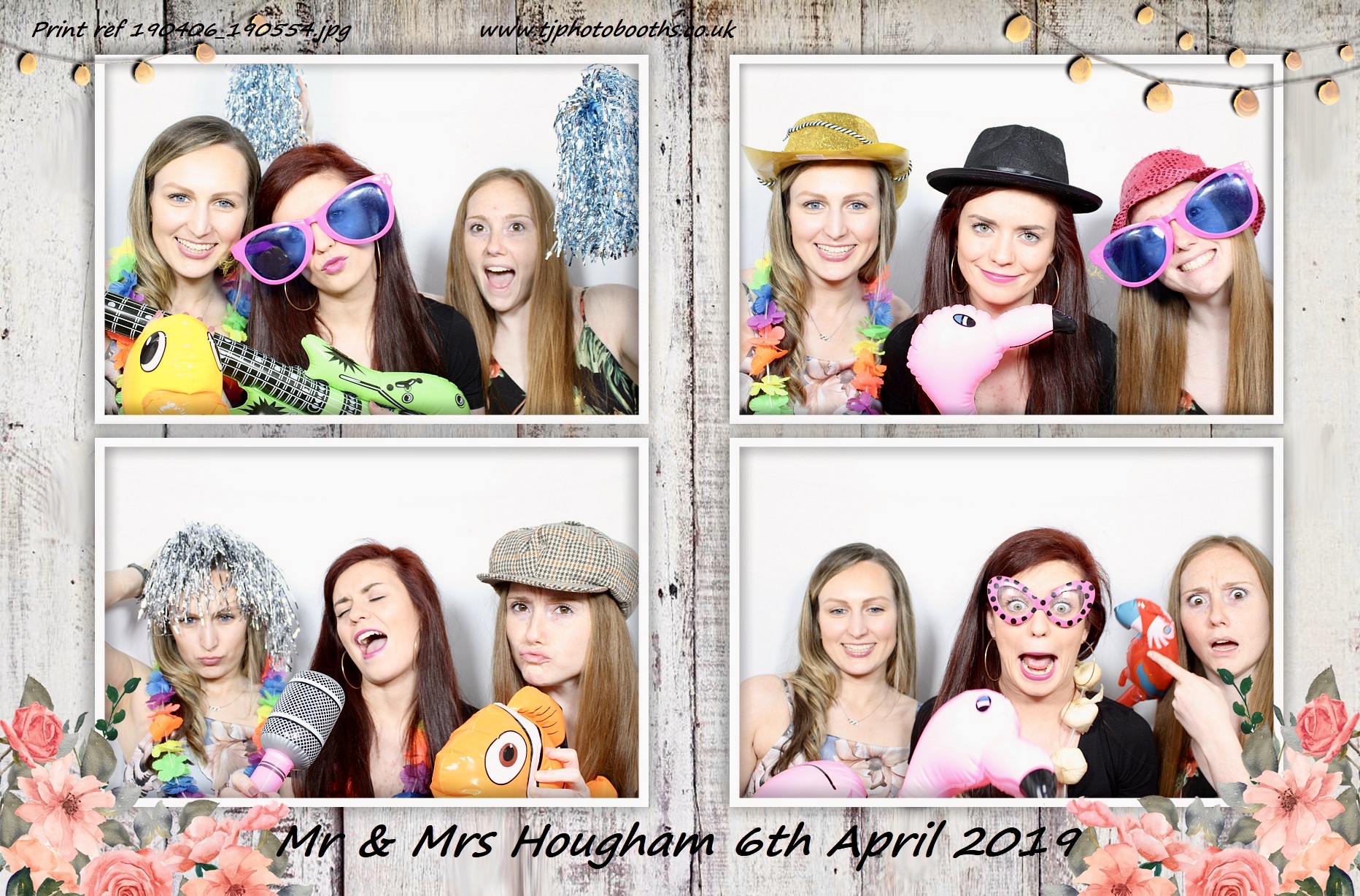Mr & Mrs Hougham | View more photos from the event at gallery.tjphotobooths.co.uk/u/TJPhotobooths/Mr-Mrs-Hougham