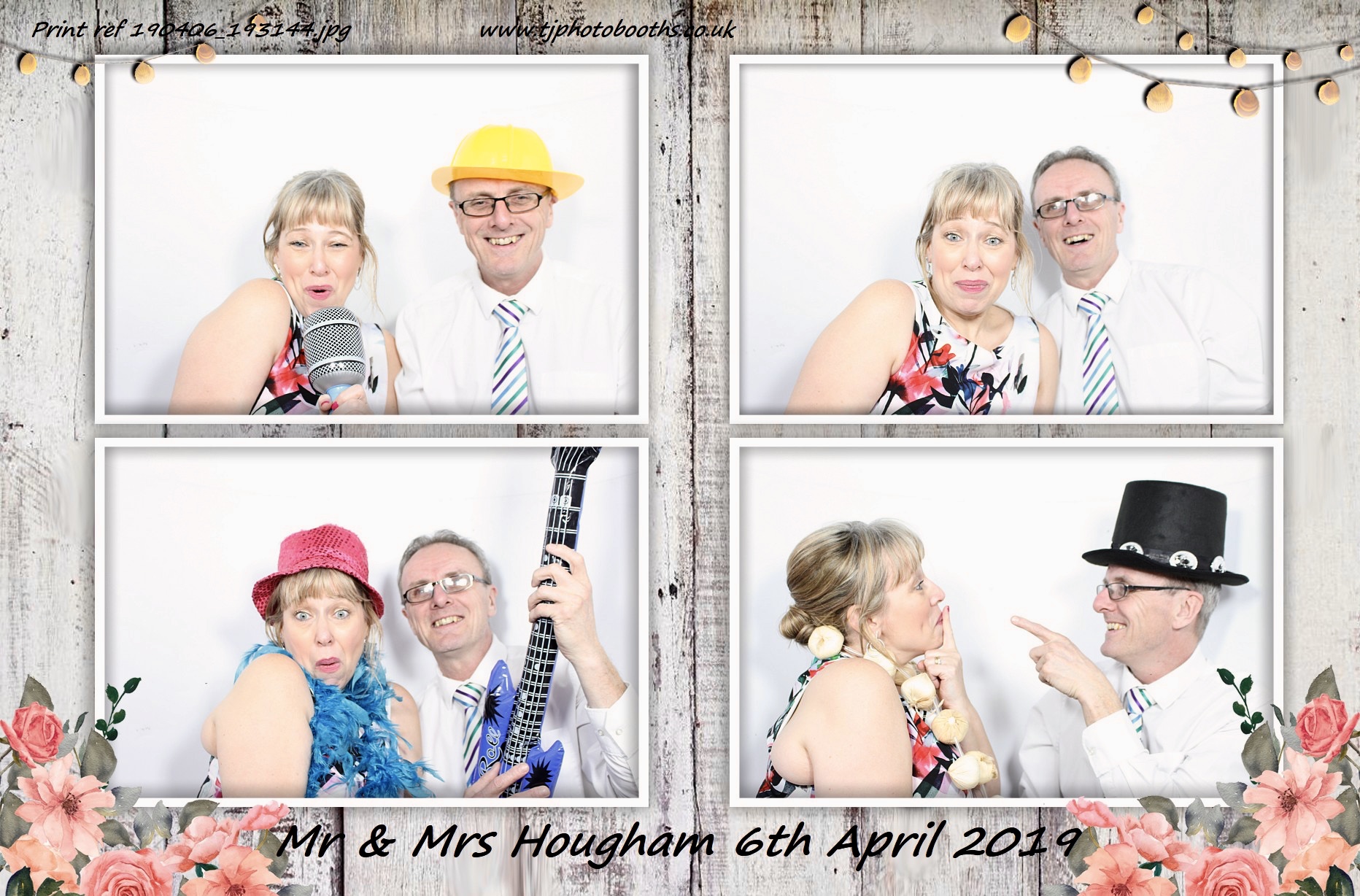 Mr & Mrs Hougham | View more photos from the event at gallery.tjphotobooths.co.uk/u/TJPhotobooths/Mr-Mrs-Hougham