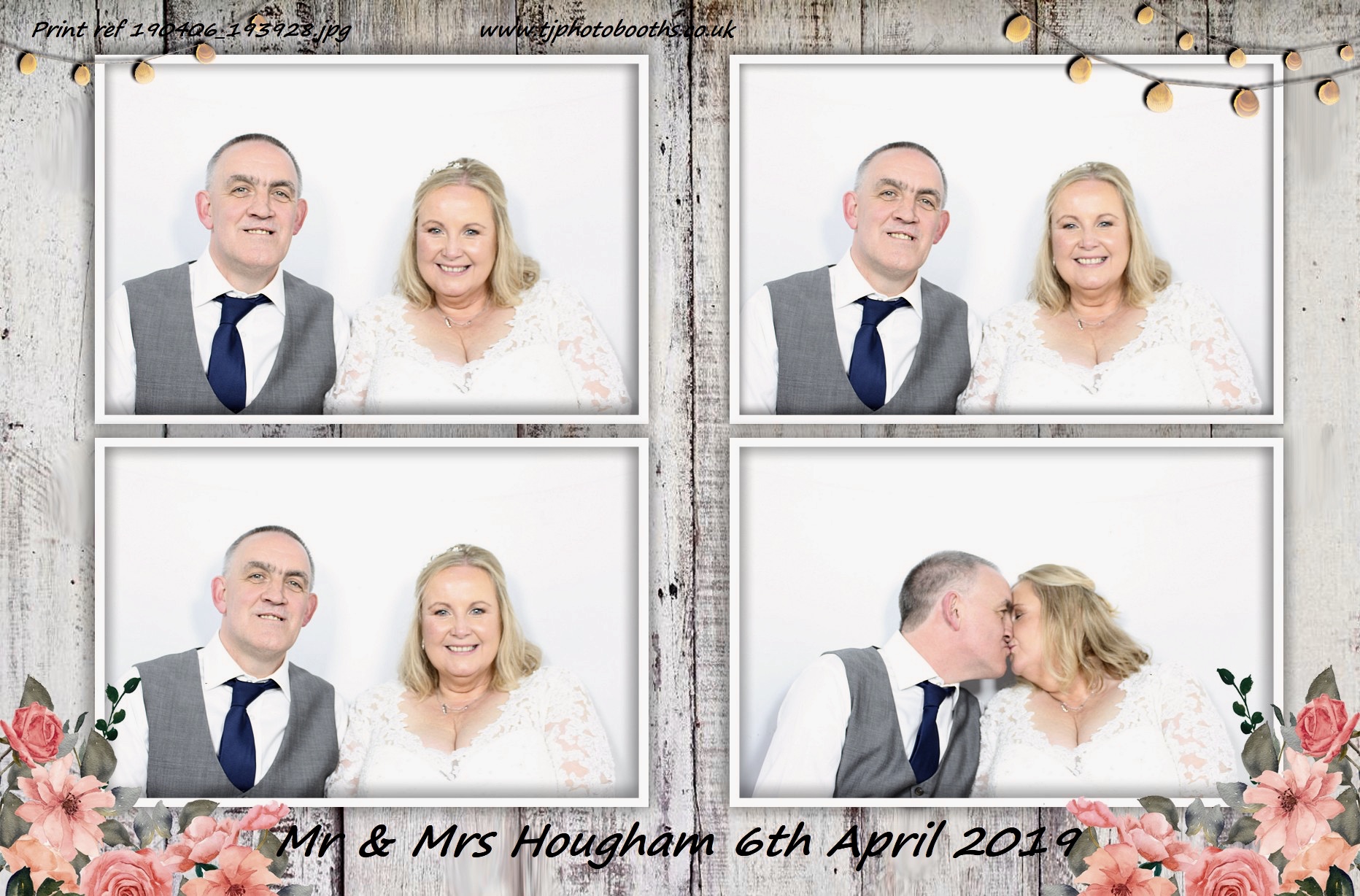 Mr & Mrs Hougham | View more photos from the event at gallery.tjphotobooths.co.uk/u/TJPhotobooths/Mr-Mrs-Hougham