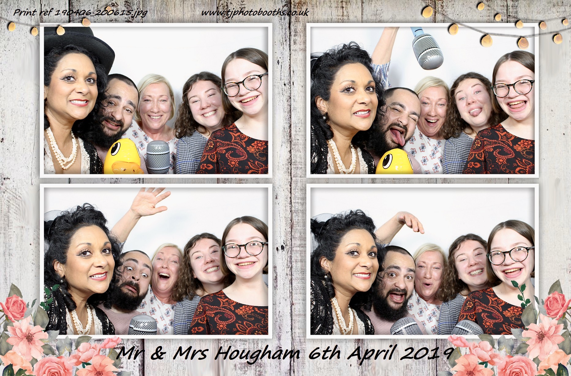 Mr & Mrs Hougham | View more photos from the event at gallery.tjphotobooths.co.uk/u/TJPhotobooths/Mr-Mrs-Hougham
