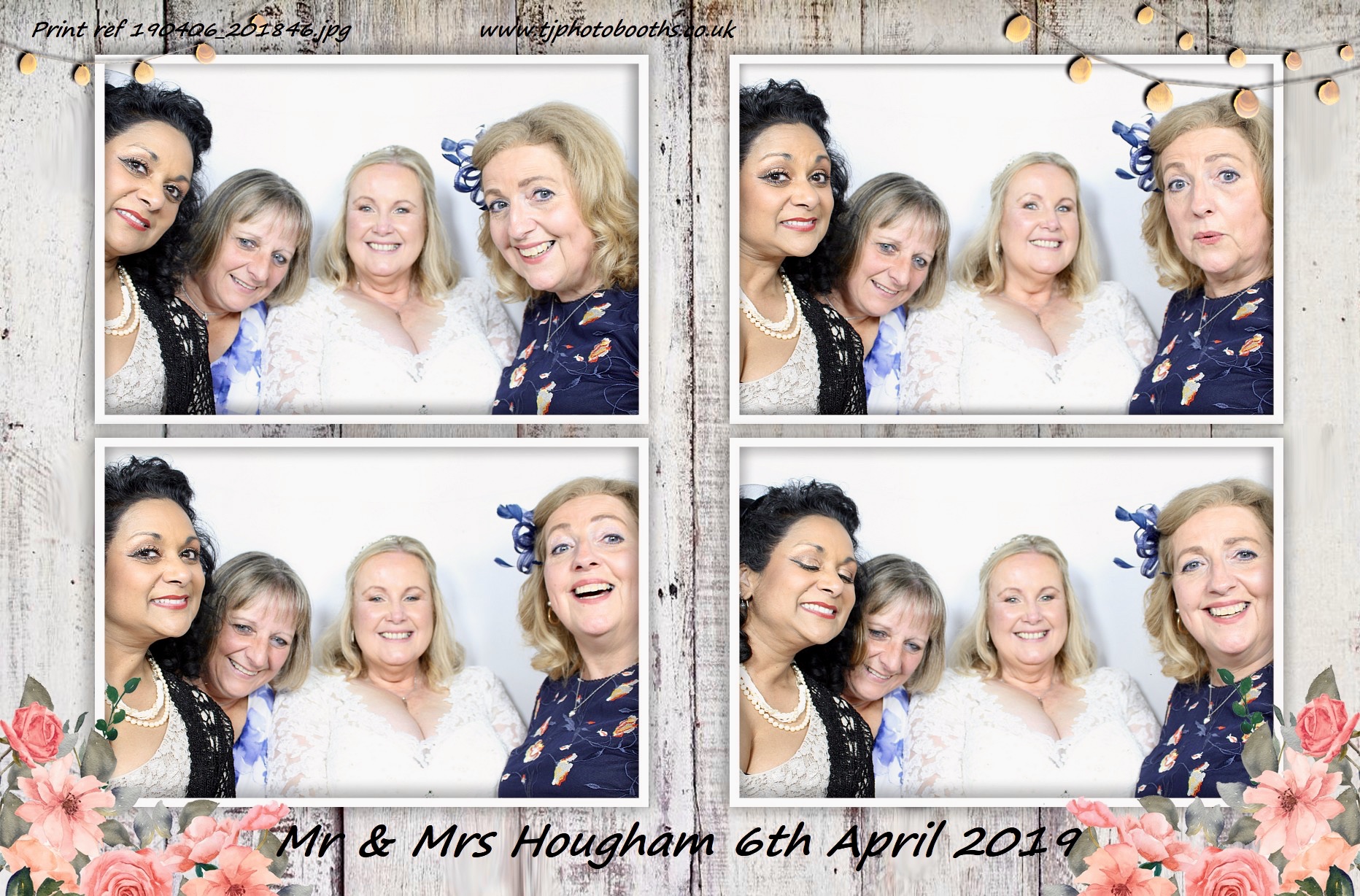 Mr & Mrs Hougham | View more photos from the event at gallery.tjphotobooths.co.uk/u/TJPhotobooths/Mr-Mrs-Hougham