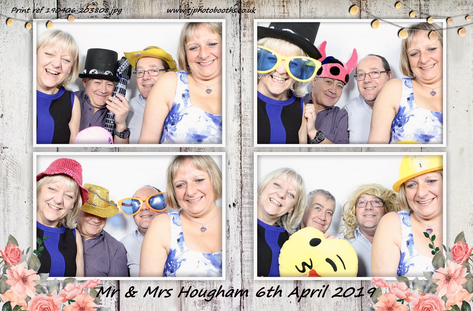 Mr & Mrs Hougham | View more photos from the event at gallery.tjphotobooths.co.uk/u/TJPhotobooths/Mr-Mrs-Hougham