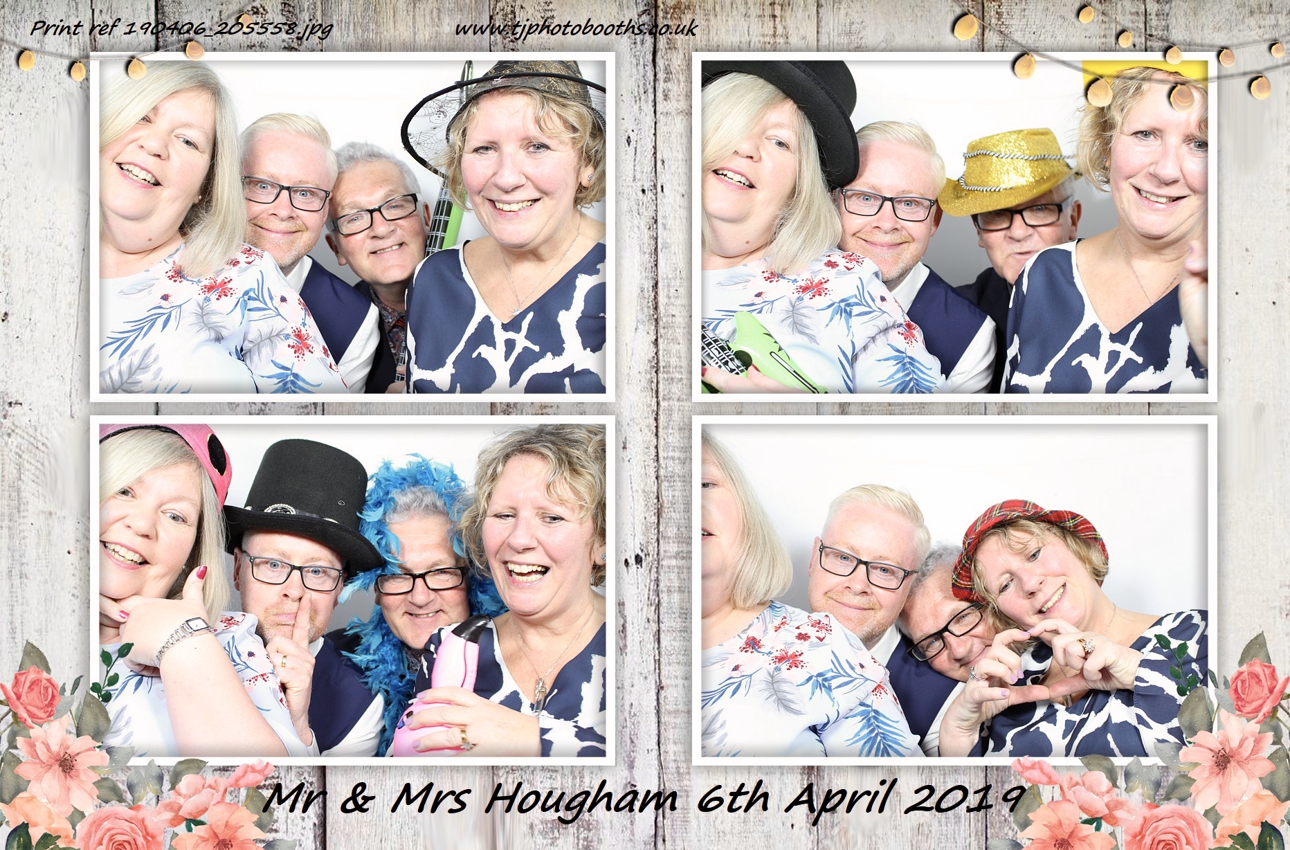 Mr & Mrs Hougham | View more photos from the event at gallery.tjphotobooths.co.uk/u/TJPhotobooths/Mr-Mrs-Hougham
