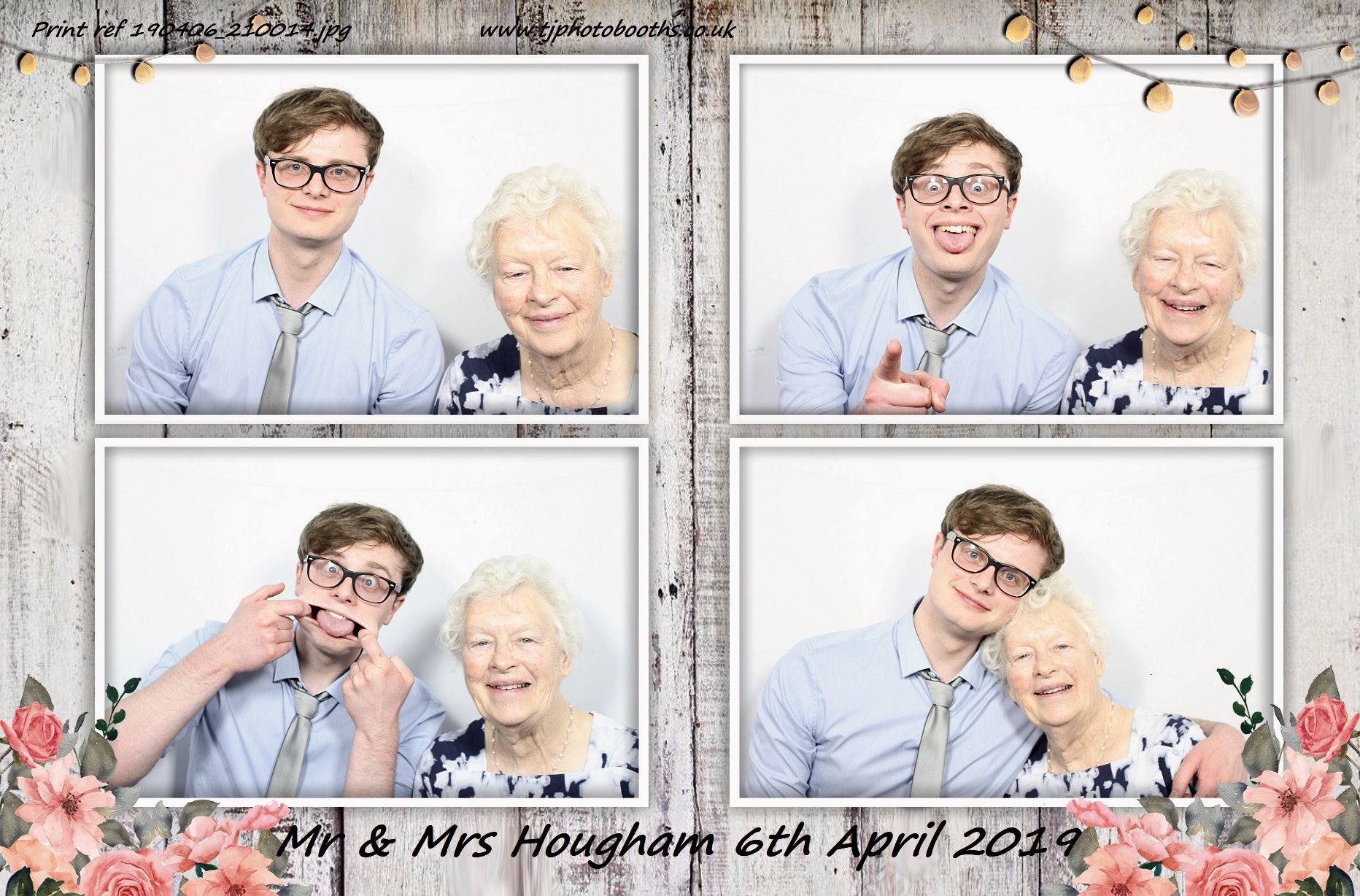 Mr & Mrs Hougham | View more photos from the event at gallery.tjphotobooths.co.uk/u/TJPhotobooths/Mr-Mrs-Hougham