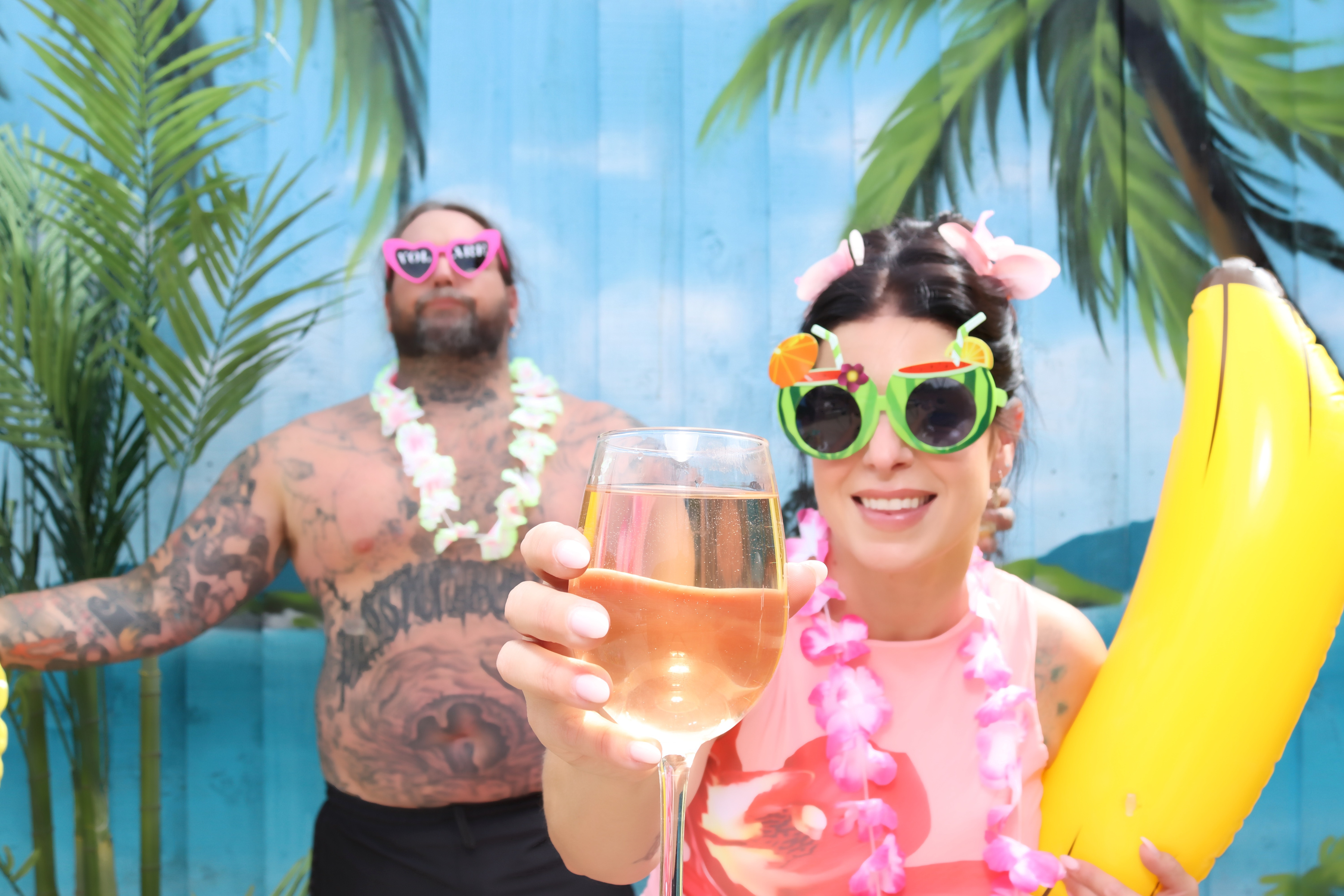 Aloha from Volare | View more photos from the event at gallery.pbooth.co.uk/u/ThePboothCompany/Aloha-from-Volare