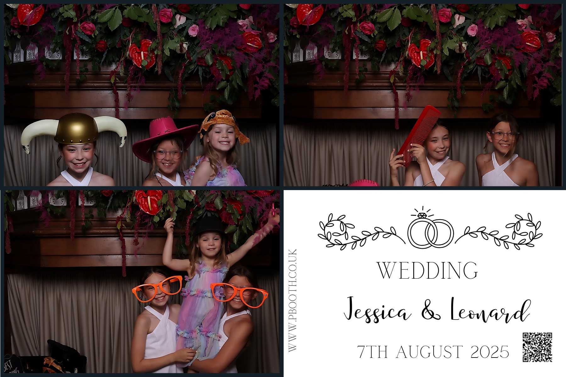 Jessica and Leonard wedding | View more photos from the event at gallery.pbooth.co.uk/u/ThePboothCompany/Jessica-and-Leonard-wedding