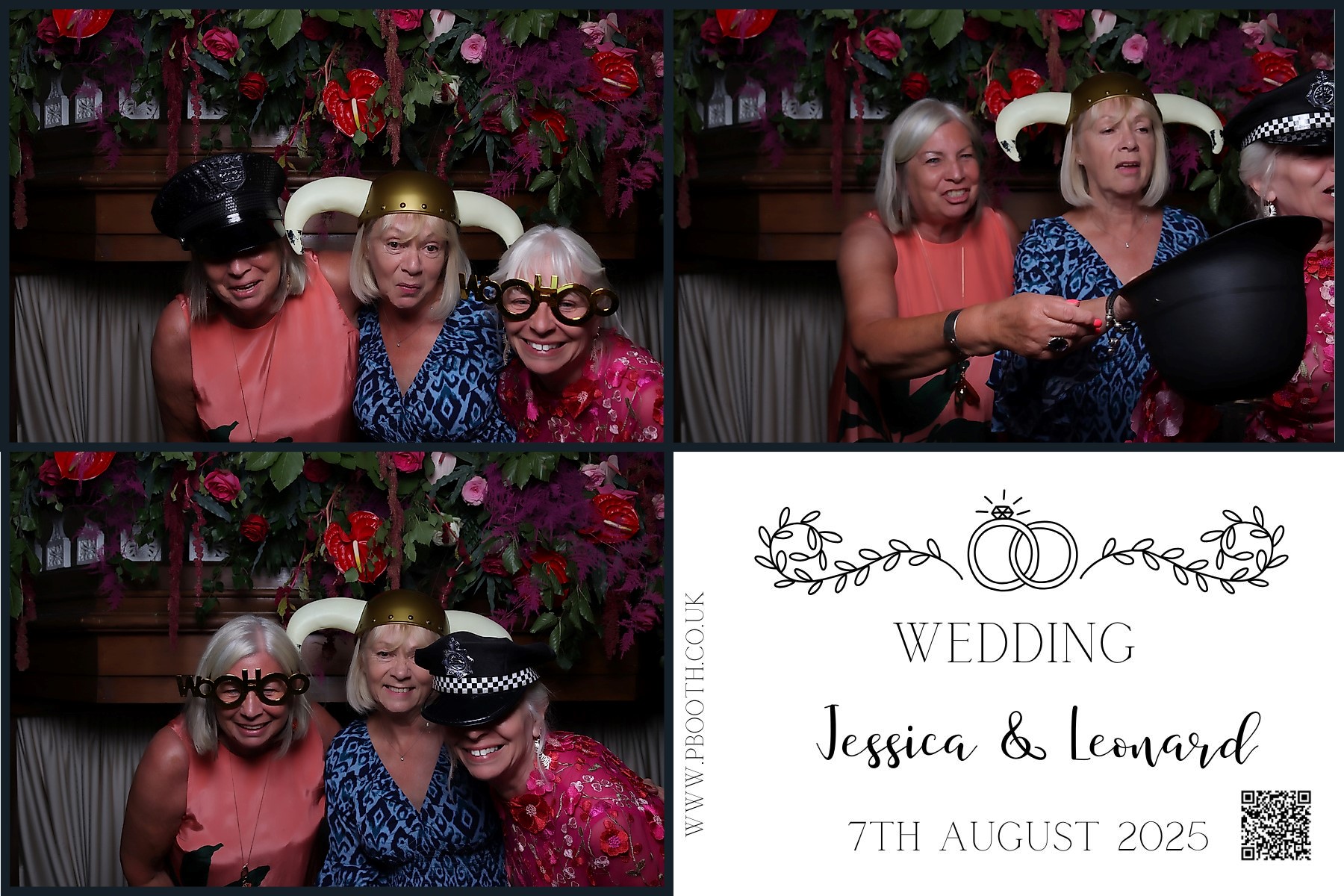 Jessica and Leonard wedding | View more photos from the event at gallery.pbooth.co.uk/u/ThePboothCompany/Jessica-and-Leonard-wedding