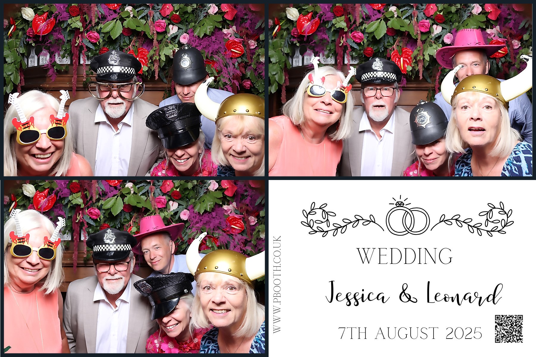 Jessica and Leonard wedding | View more photos from the event at gallery.pbooth.co.uk/u/ThePboothCompany/Jessica-and-Leonard-wedding