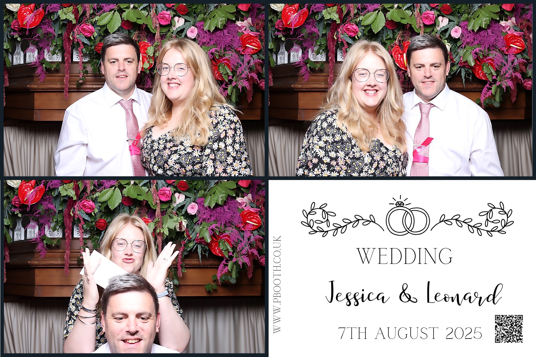 Jessica and Leonard wedding | View more photos from the event at gallery.pbooth.co.uk/u/ThePboothCompany/Jessica-and-Leonard-wedding