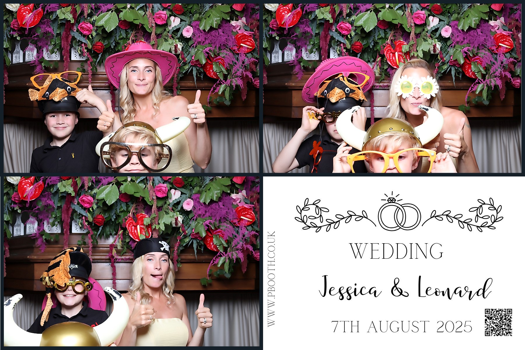 Jessica and Leonard wedding | View more photos from the event at gallery.pbooth.co.uk/u/ThePboothCompany/Jessica-and-Leonard-wedding