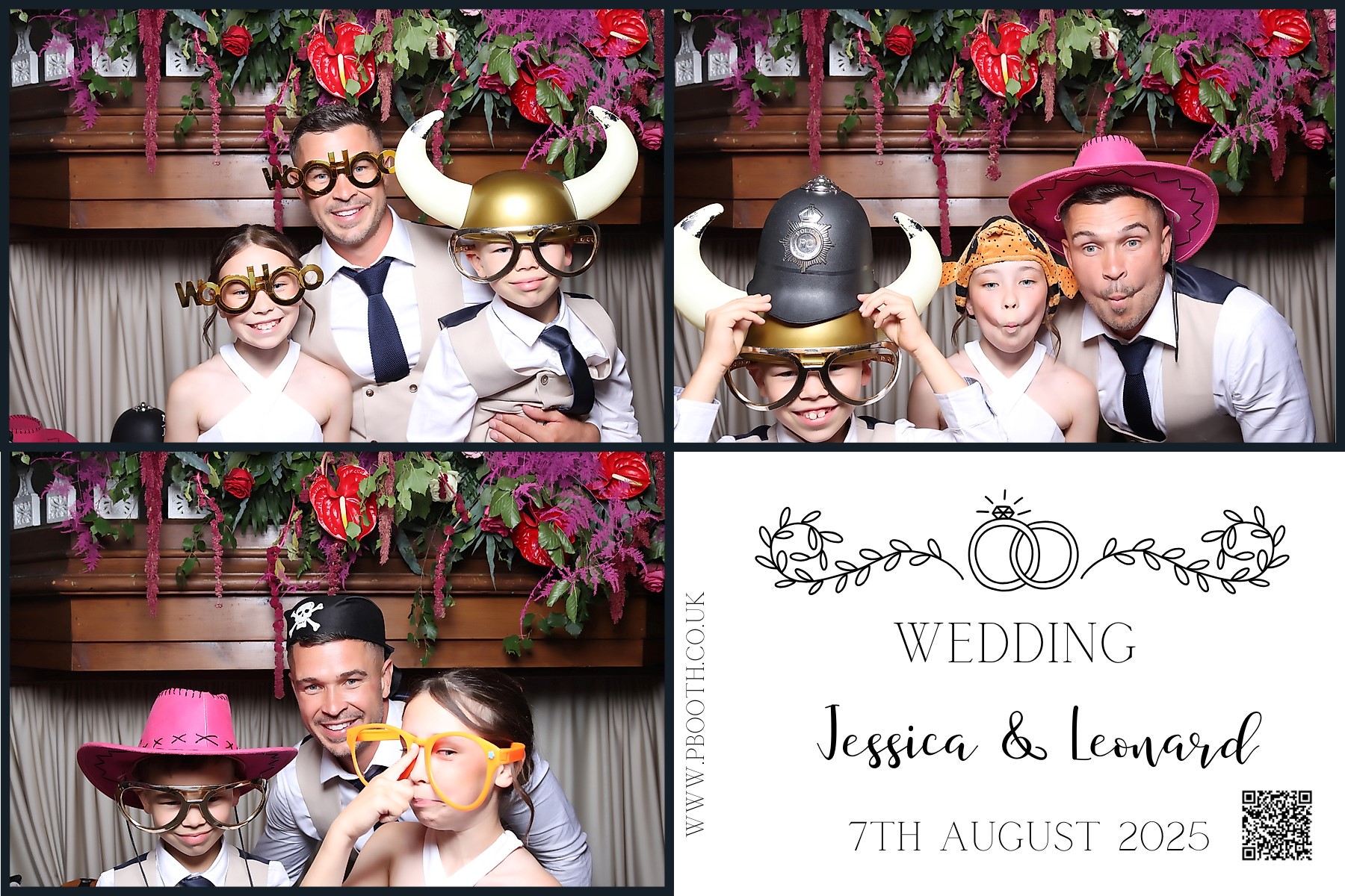 Jessica and Leonard wedding | View more photos from the event at gallery.pbooth.co.uk/u/ThePboothCompany/Jessica-and-Leonard-wedding