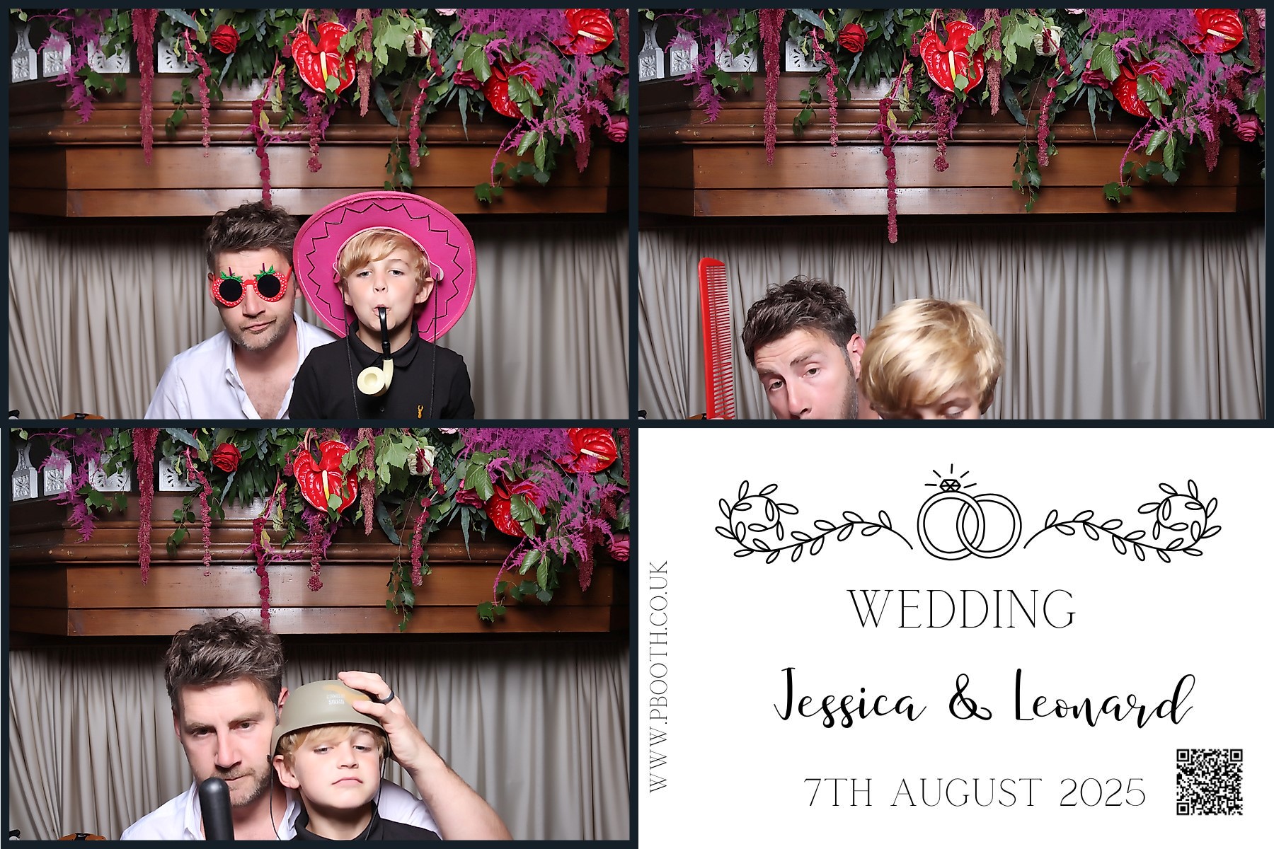 Jessica and Leonard wedding | View more photos from the event at gallery.pbooth.co.uk/u/ThePboothCompany/Jessica-and-Leonard-wedding