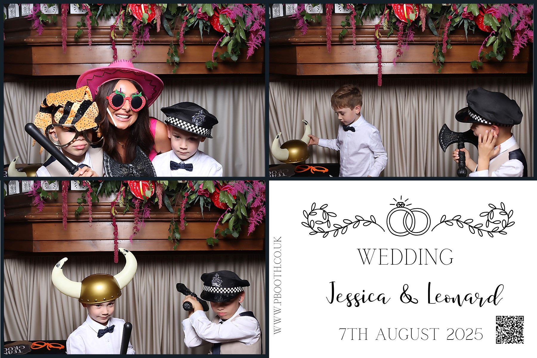 Jessica and Leonard wedding | View more photos from the event at gallery.pbooth.co.uk/u/ThePboothCompany/Jessica-and-Leonard-wedding