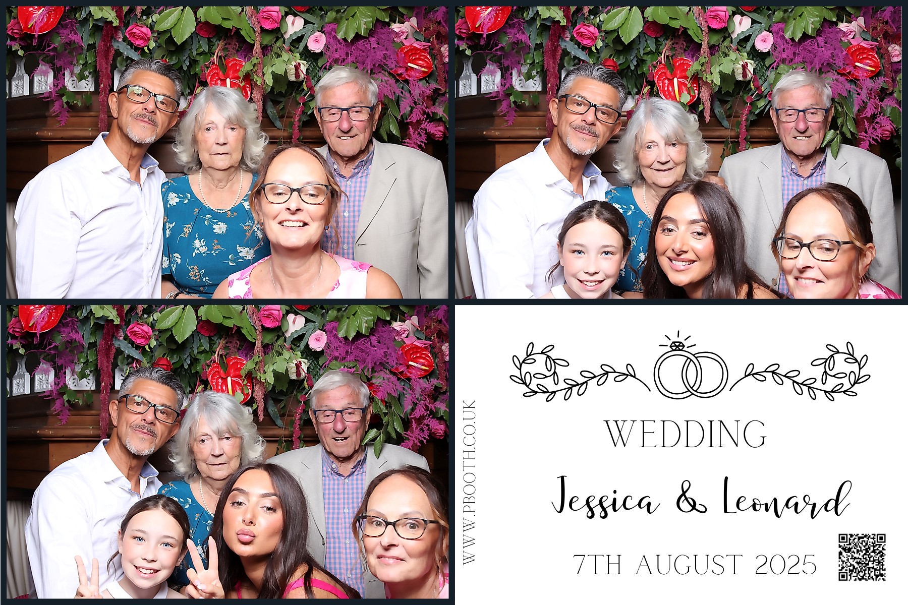 Jessica and Leonard wedding | View more photos from the event at gallery.pbooth.co.uk/u/ThePboothCompany/Jessica-and-Leonard-wedding