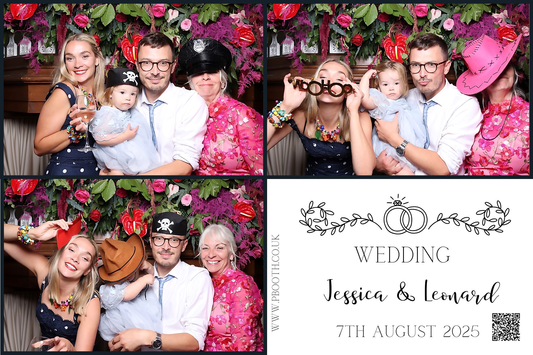 Jessica and Leonard wedding | View more photos from the event at gallery.pbooth.co.uk/u/ThePboothCompany/Jessica-and-Leonard-wedding