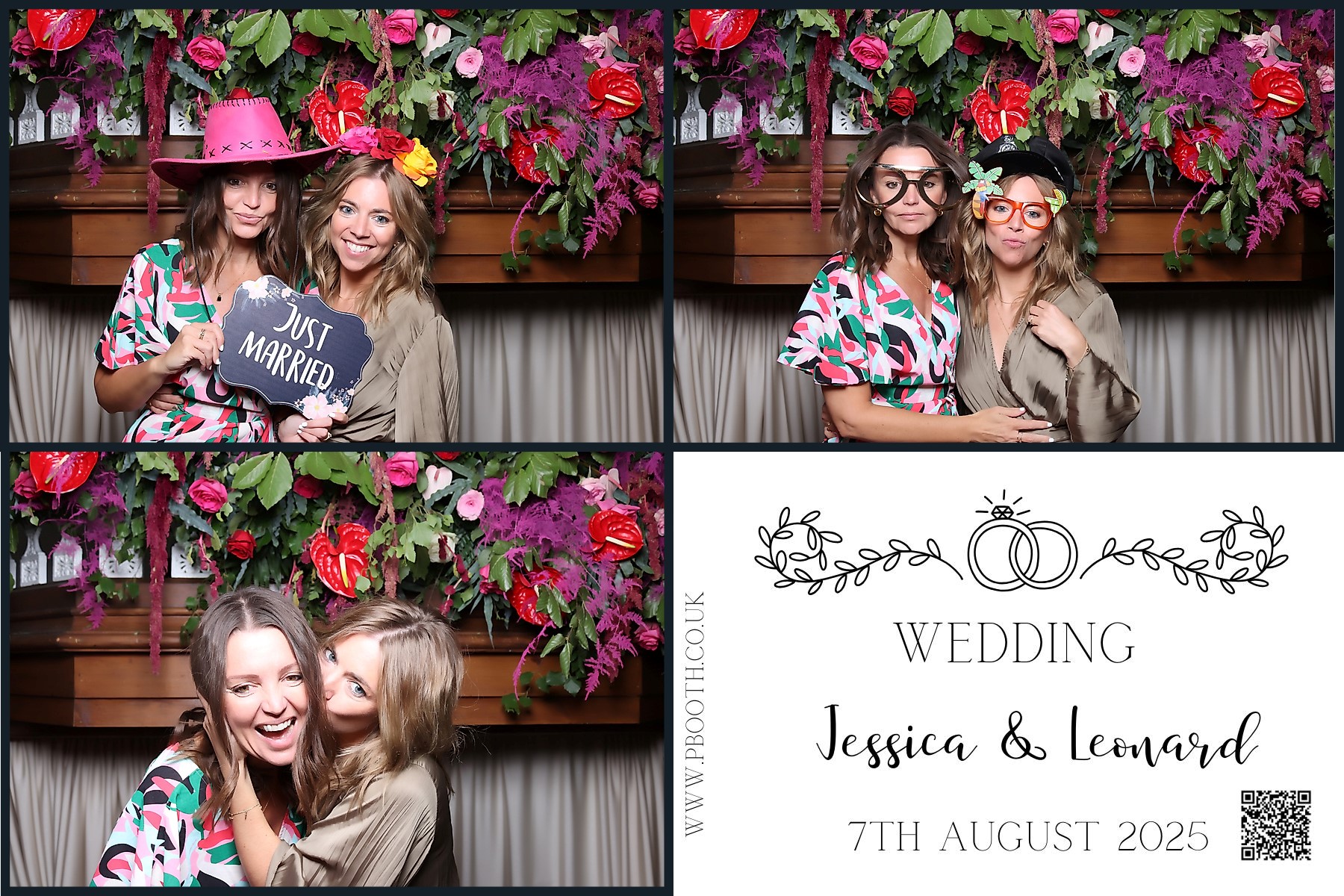 Jessica and Leonard wedding | View more photos from the event at gallery.pbooth.co.uk/u/ThePboothCompany/Jessica-and-Leonard-wedding