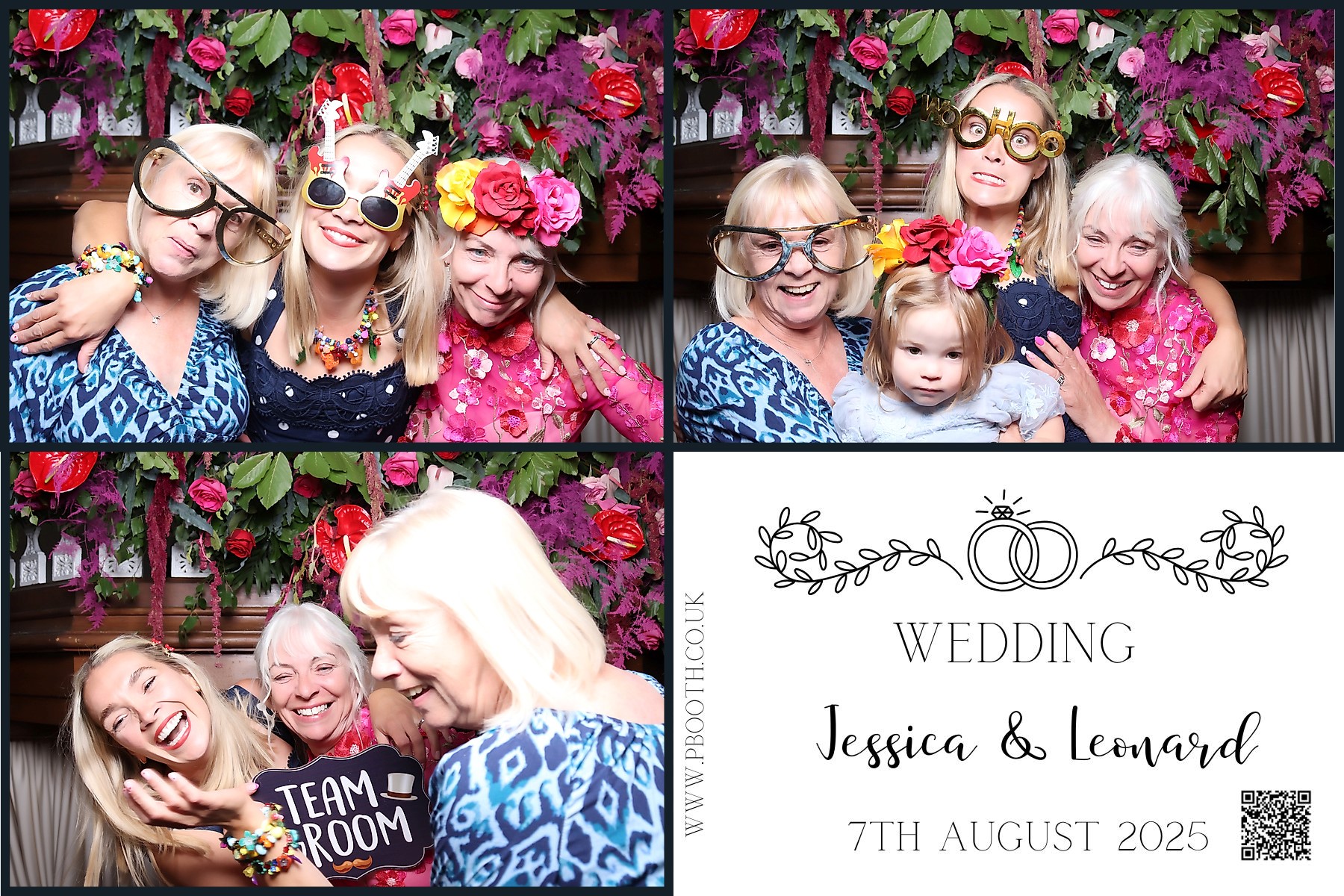 Jessica and Leonard wedding | View more photos from the event at gallery.pbooth.co.uk/u/ThePboothCompany/Jessica-and-Leonard-wedding