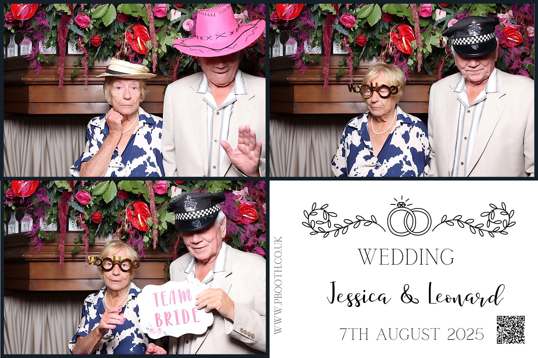 Jessica and Leonard wedding | View more photos from the event at gallery.pbooth.co.uk/u/ThePboothCompany/Jessica-and-Leonard-wedding