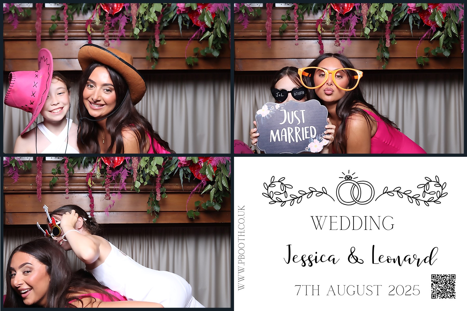 Jessica and Leonard wedding | View more photos from the event at gallery.pbooth.co.uk/u/ThePboothCompany/Jessica-and-Leonard-wedding