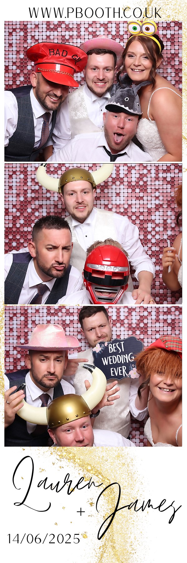 Lauren and James Wedding | View more photos from the event at gallery.pbooth.co.uk/u/ThePboothCompany/Lauren-and-James-Wedding