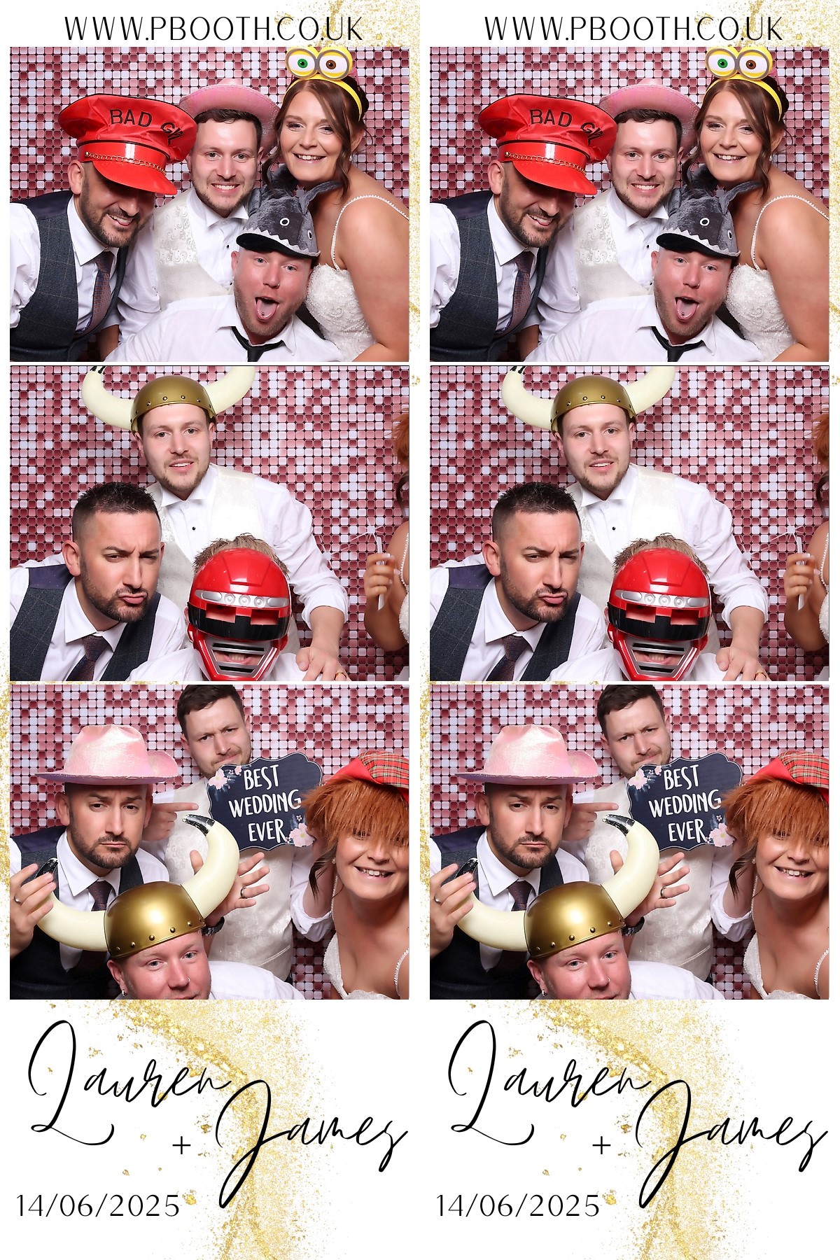 Lauren and James Wedding | View more photos from the event at gallery.pbooth.co.uk/u/ThePboothCompany/Lauren-and-James-Wedding