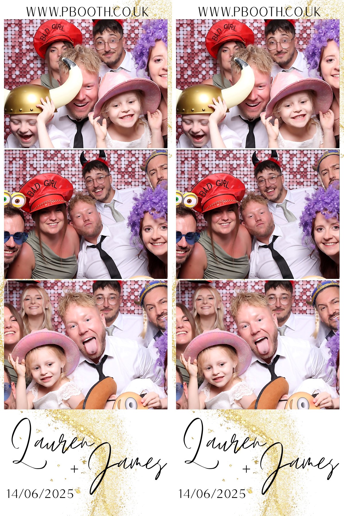 Lauren and James Wedding | View more photos from the event at gallery.pbooth.co.uk/u/ThePboothCompany/Lauren-and-James-Wedding