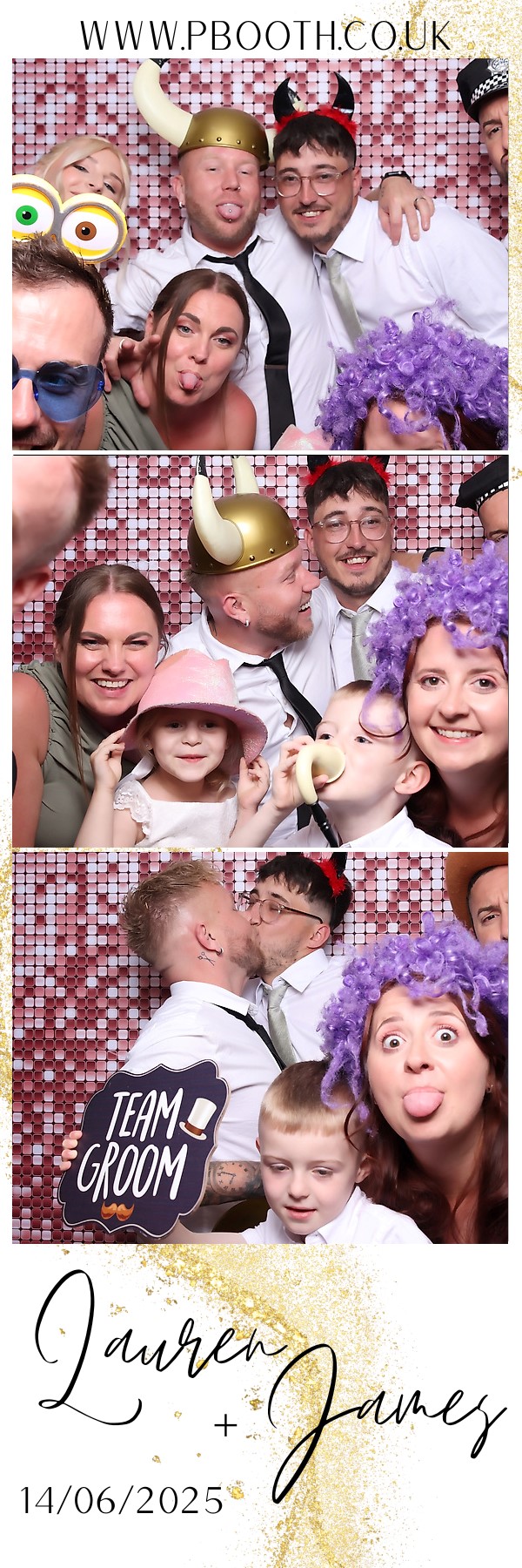 Lauren and James Wedding | View more photos from the event at gallery.pbooth.co.uk/u/ThePboothCompany/Lauren-and-James-Wedding