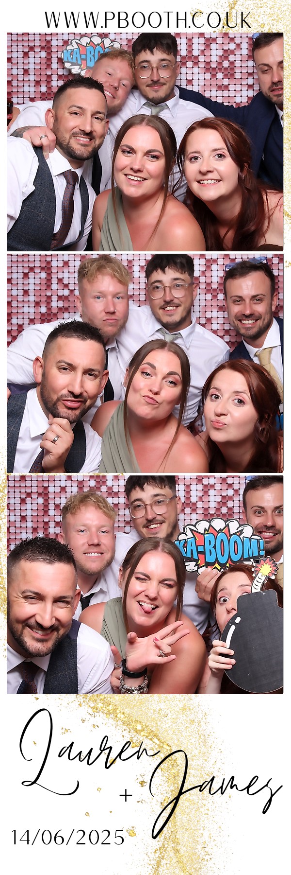 Lauren and James Wedding | View more photos from the event at gallery.pbooth.co.uk/u/ThePboothCompany/Lauren-and-James-Wedding