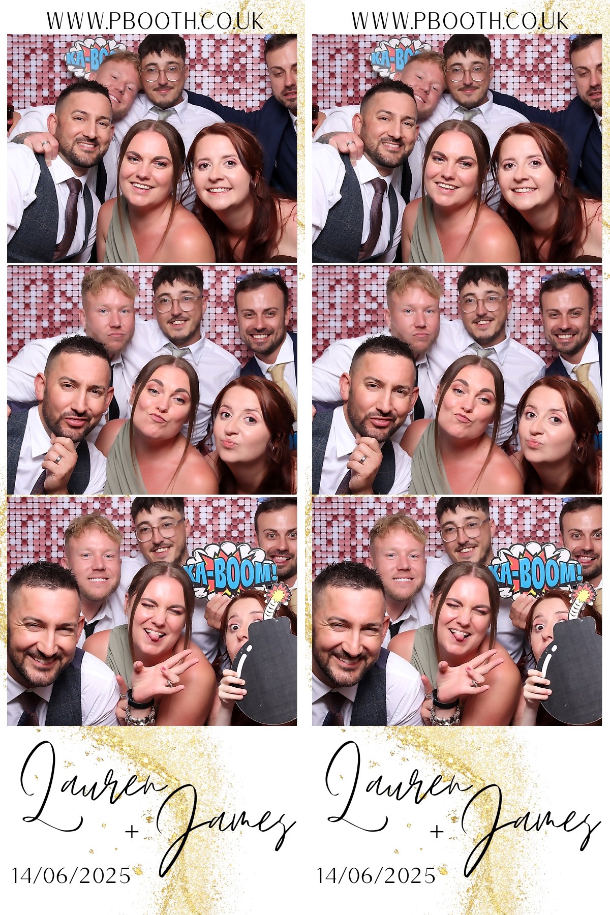 Lauren and James Wedding | View more photos from the event at gallery.pbooth.co.uk/u/ThePboothCompany/Lauren-and-James-Wedding