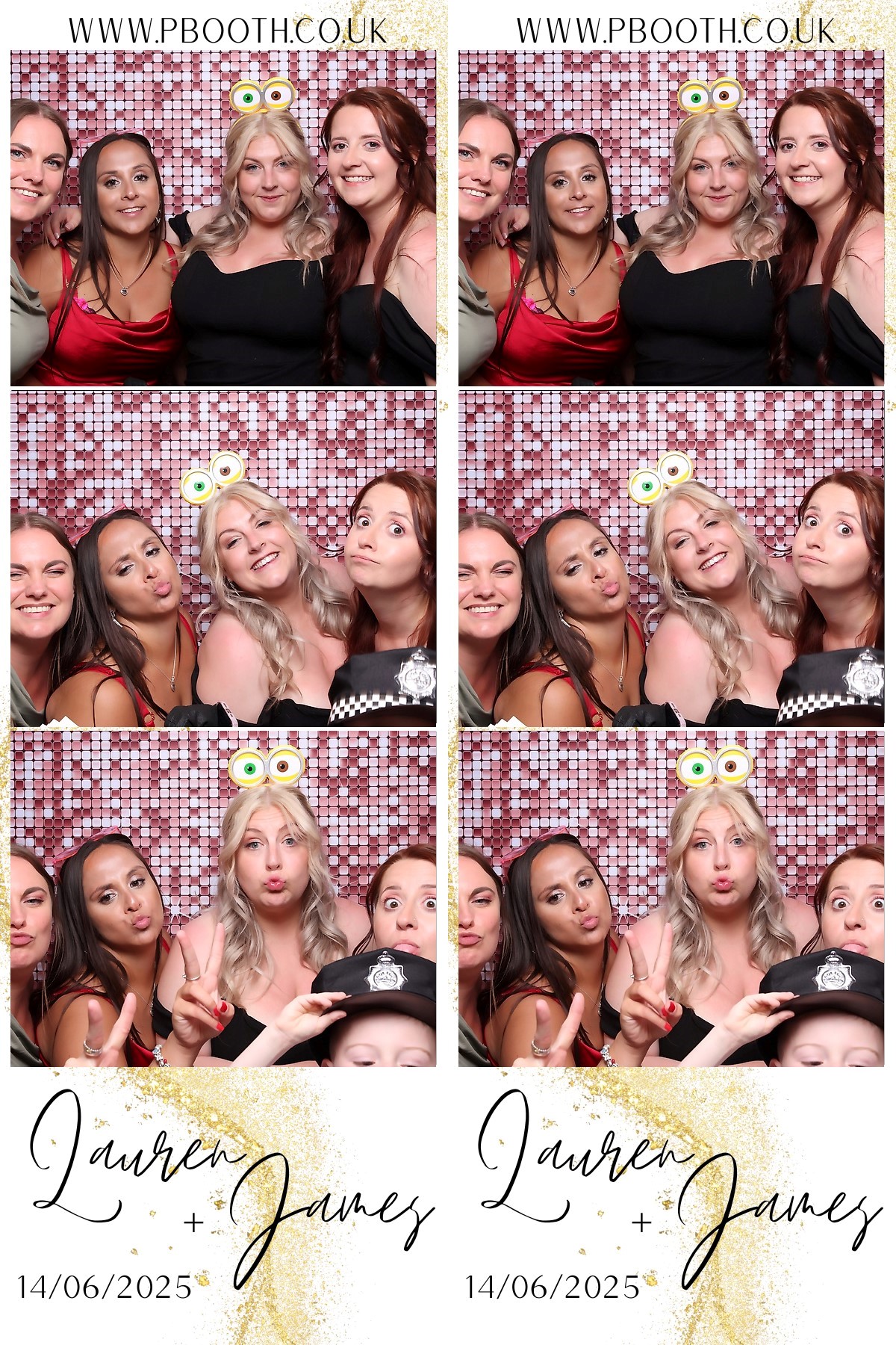 Lauren and James Wedding | View more photos from the event at gallery.pbooth.co.uk/u/ThePboothCompany/Lauren-and-James-Wedding