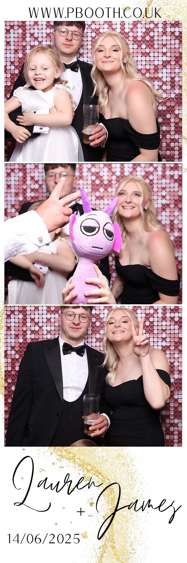 Lauren and James Wedding | View more photos from the event at gallery.pbooth.co.uk/u/ThePboothCompany/Lauren-and-James-Wedding