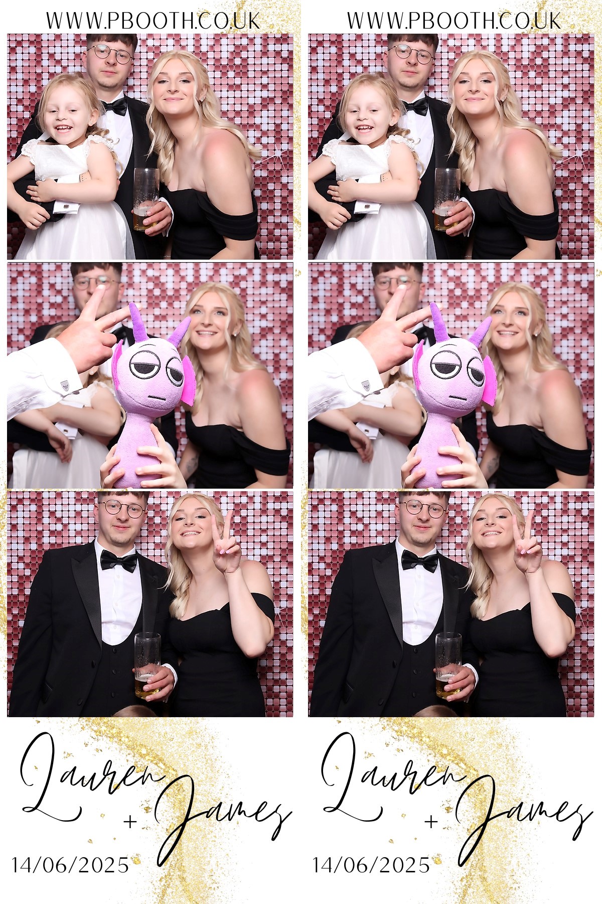 Lauren and James Wedding | View more photos from the event at gallery.pbooth.co.uk/u/ThePboothCompany/Lauren-and-James-Wedding